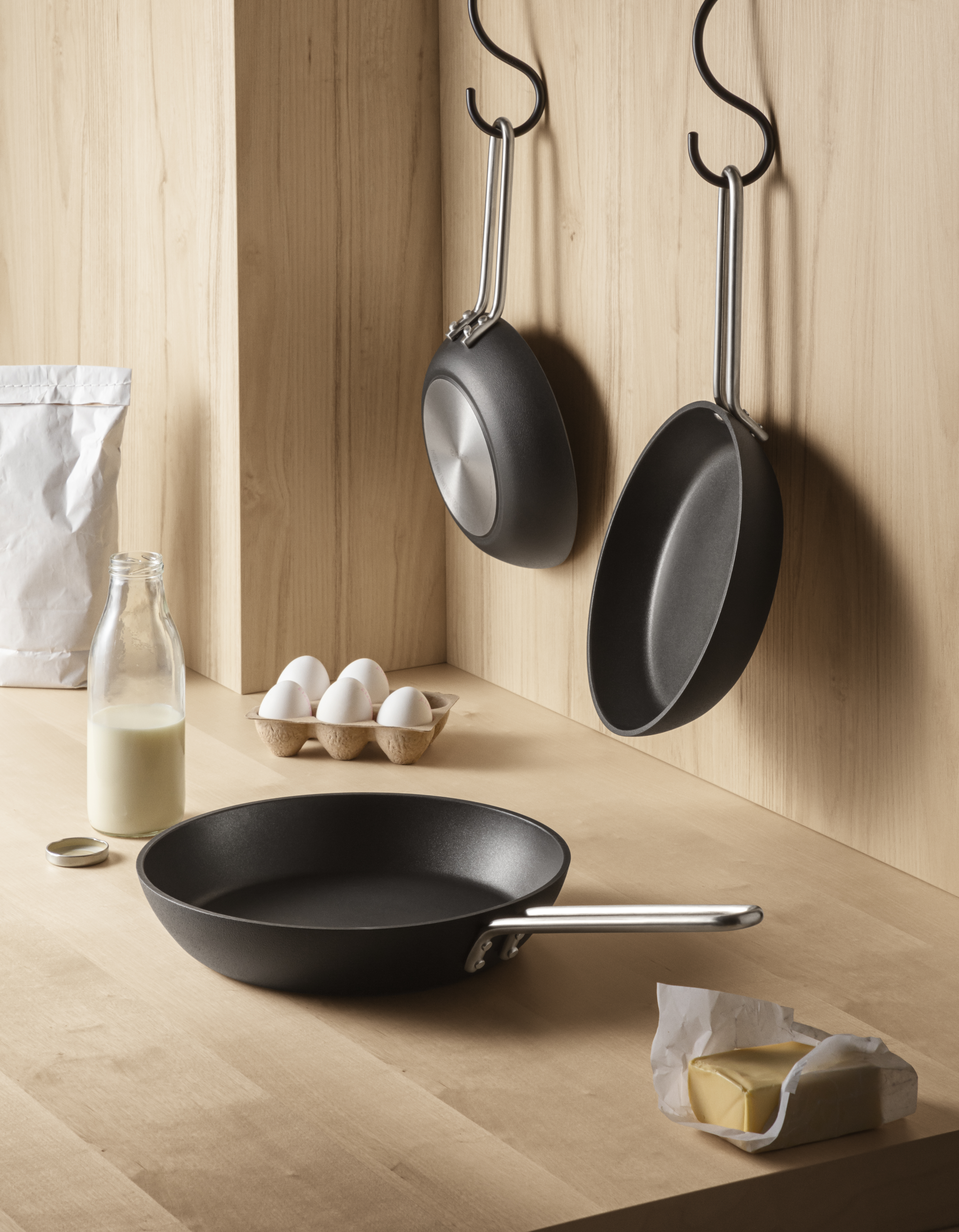 Professional frying pan - 24 cm - ceramic Slip-Let® non-stick