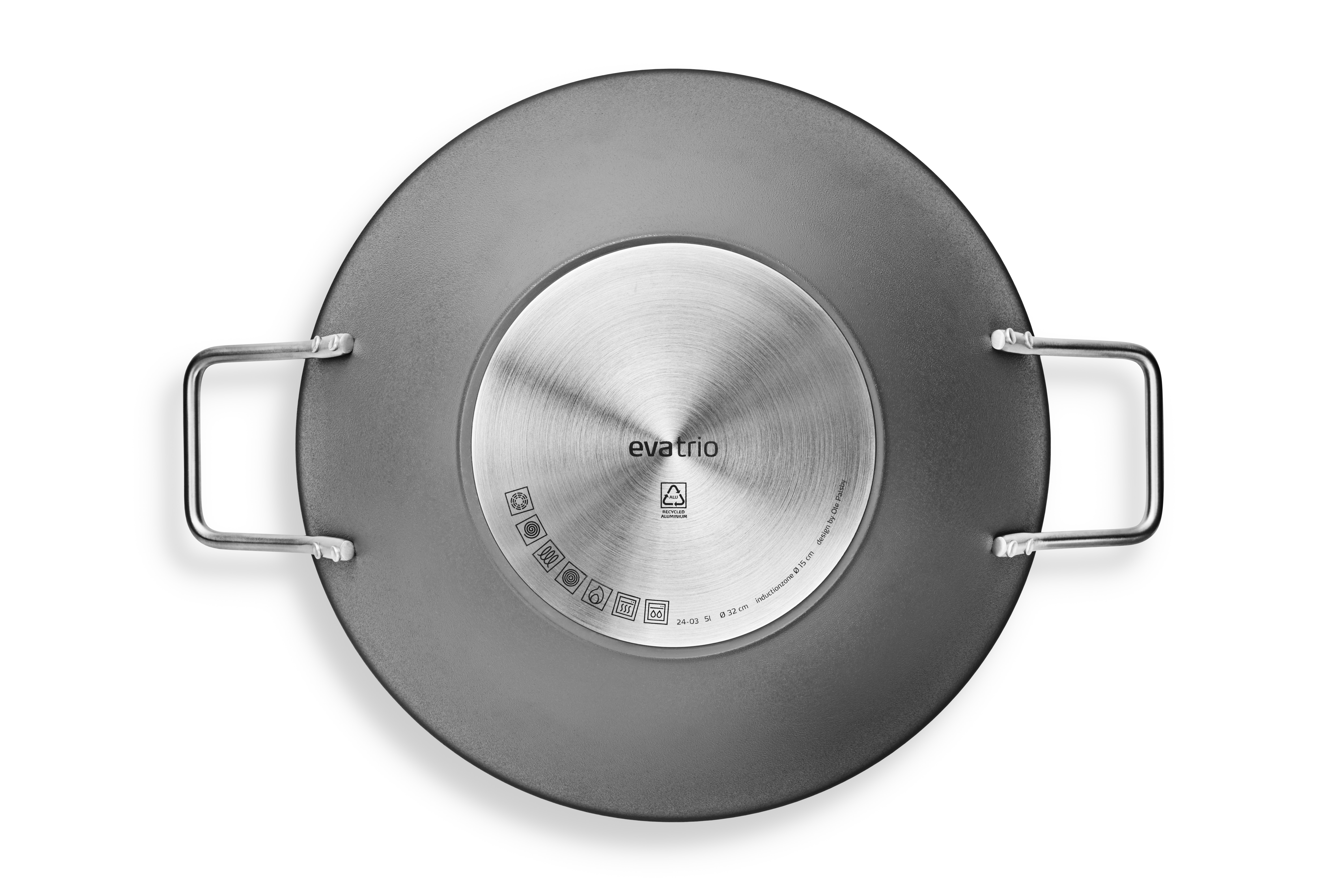 Grey Line Wok - 5 l - keramisk Slip-Let®