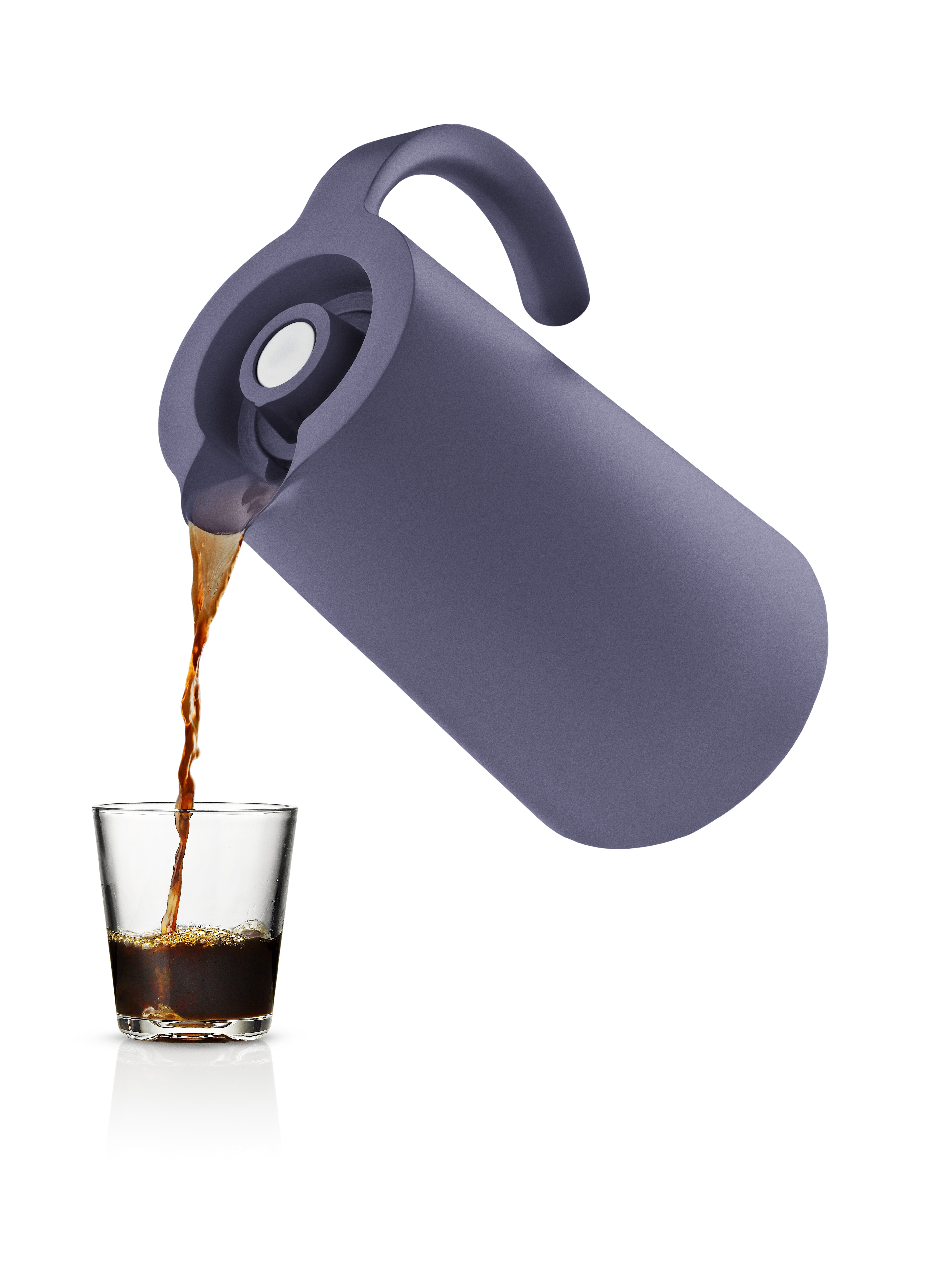 Rise vacuum jug - 1 liter - Violet blue