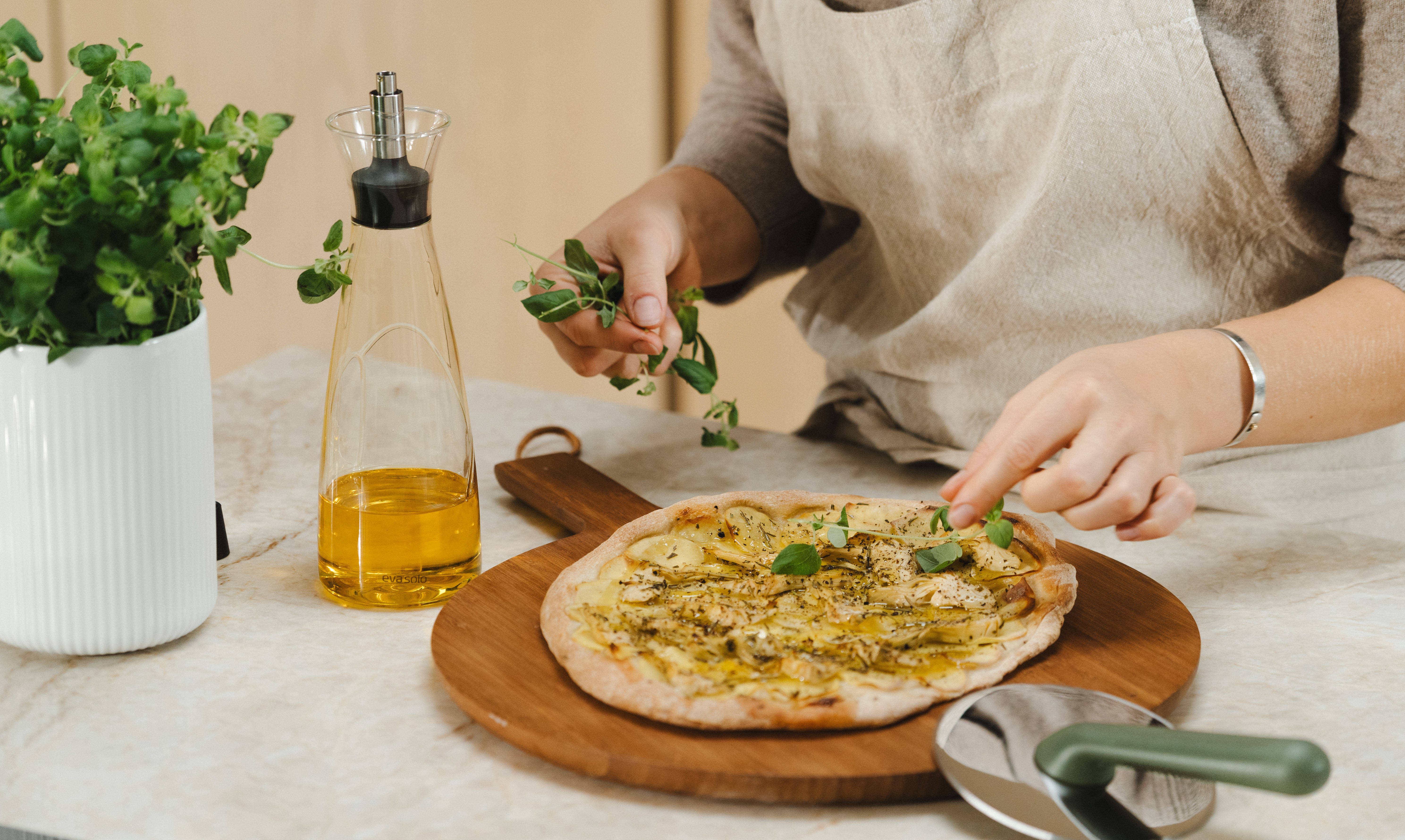 Oil/vinegar carafe - 0,5l - Drip-free