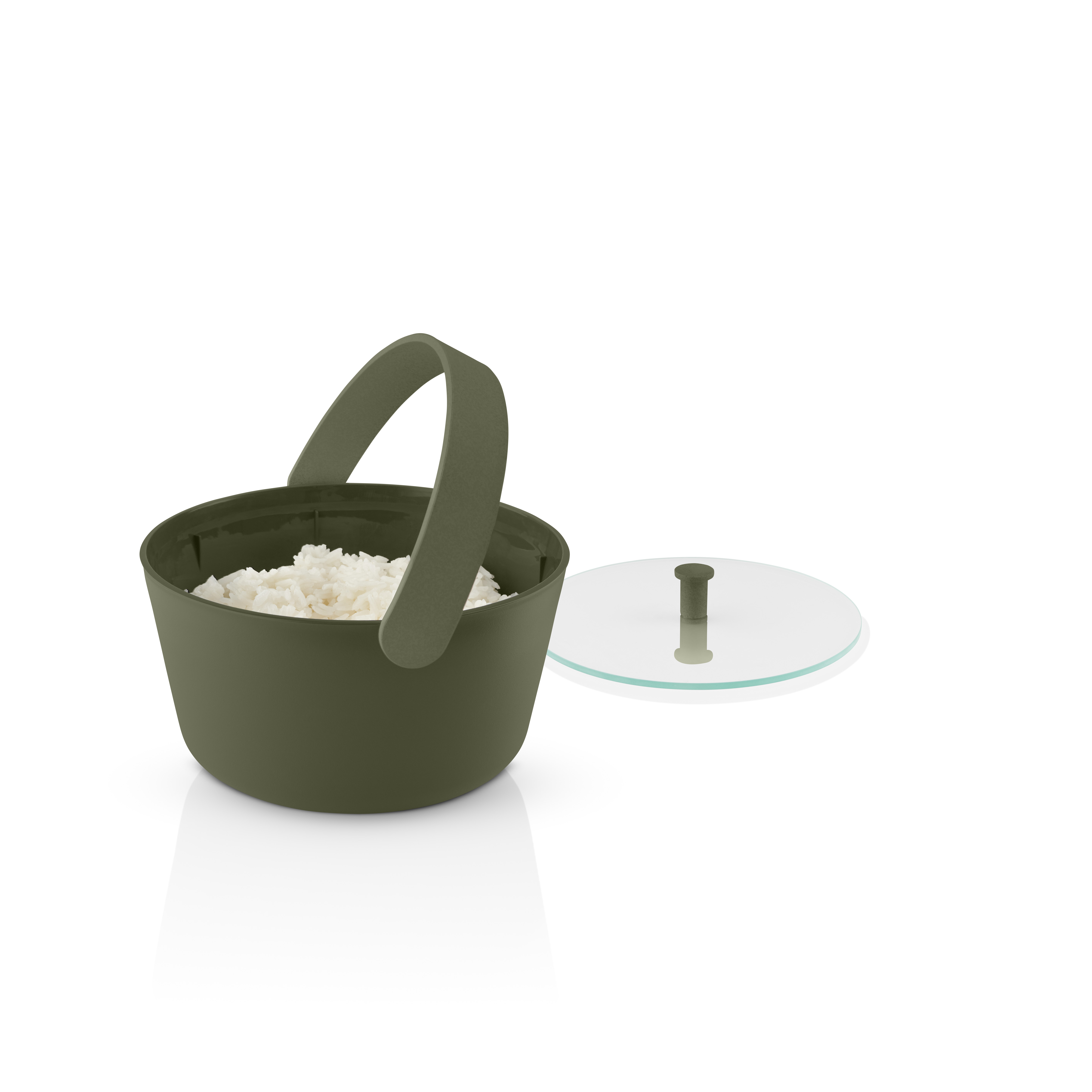 Green tools Rice steamer - for microwave oven