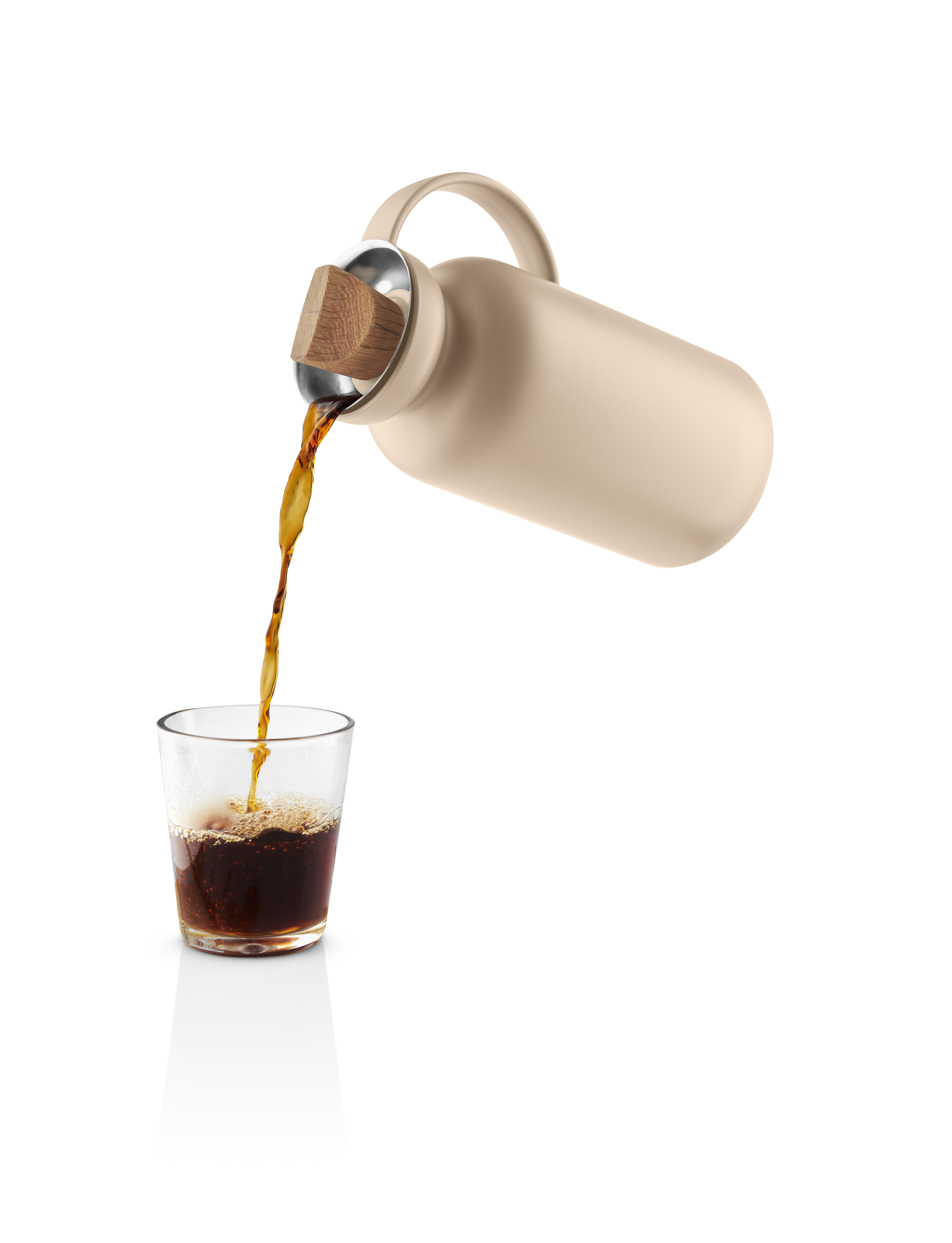 Silhouette vacuum jug - 1 liter - Soft beige