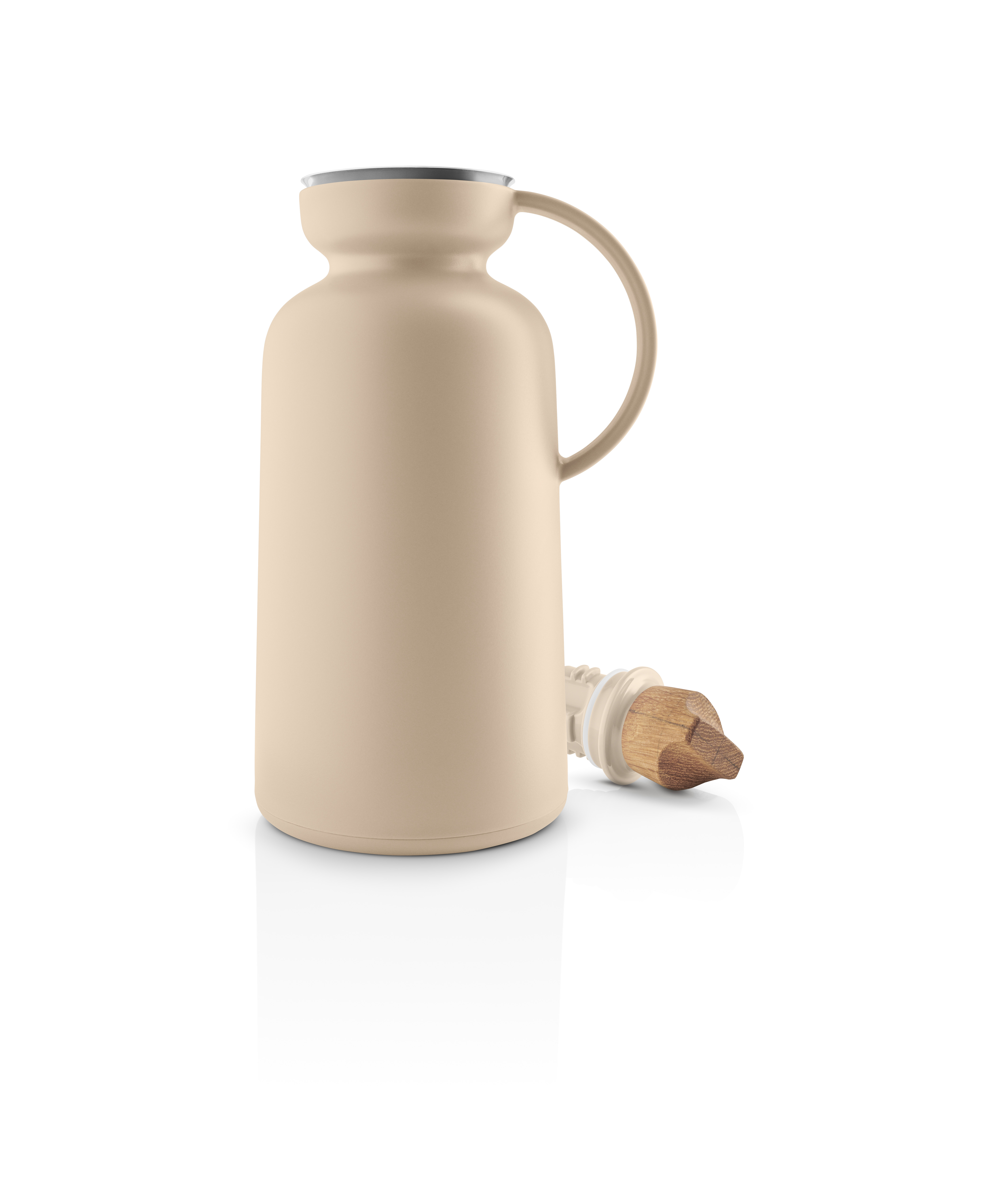 Silhouette vacuum jug - 1 liter - Soft beige