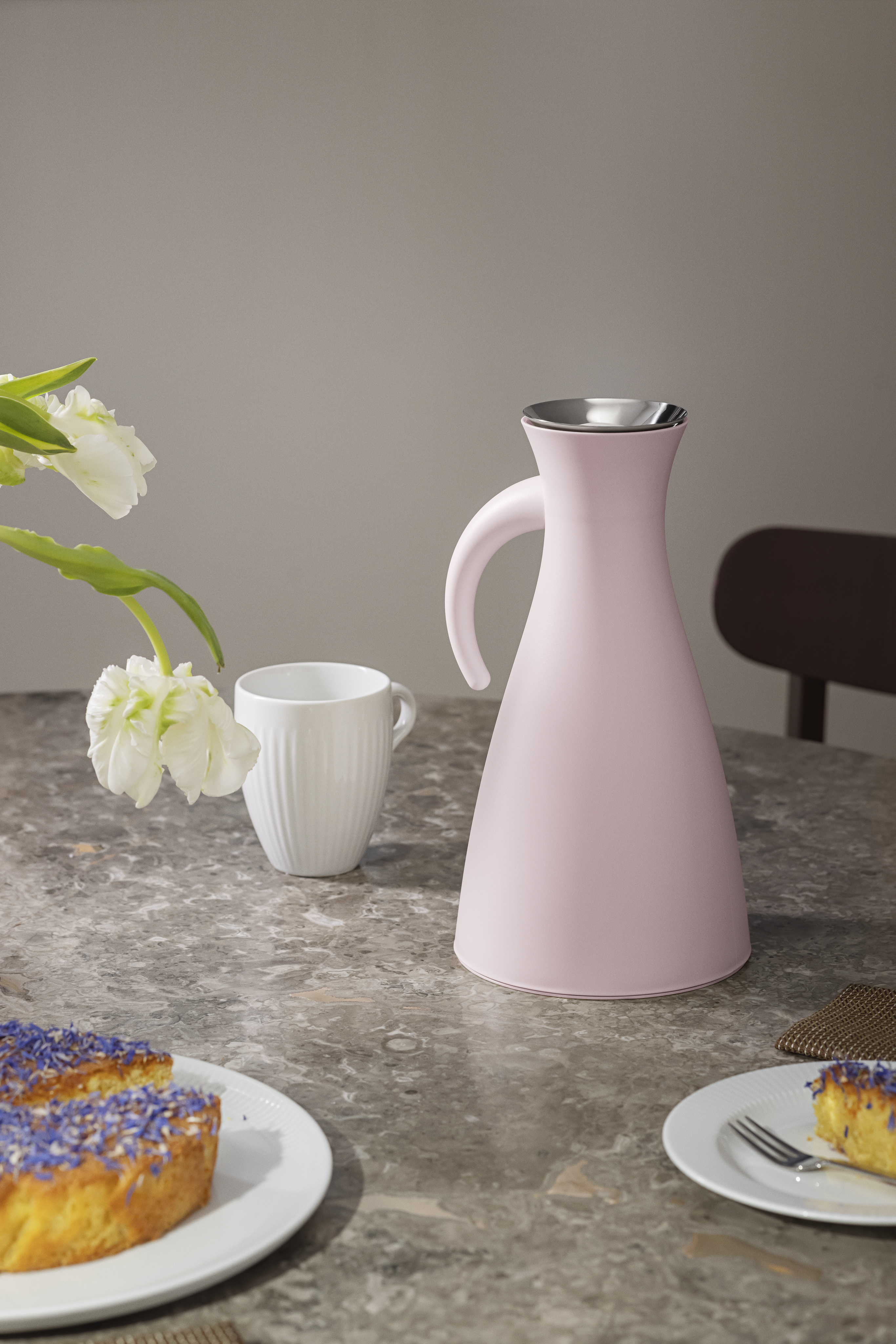 Vacuum jug - 1 liter - Soft rose