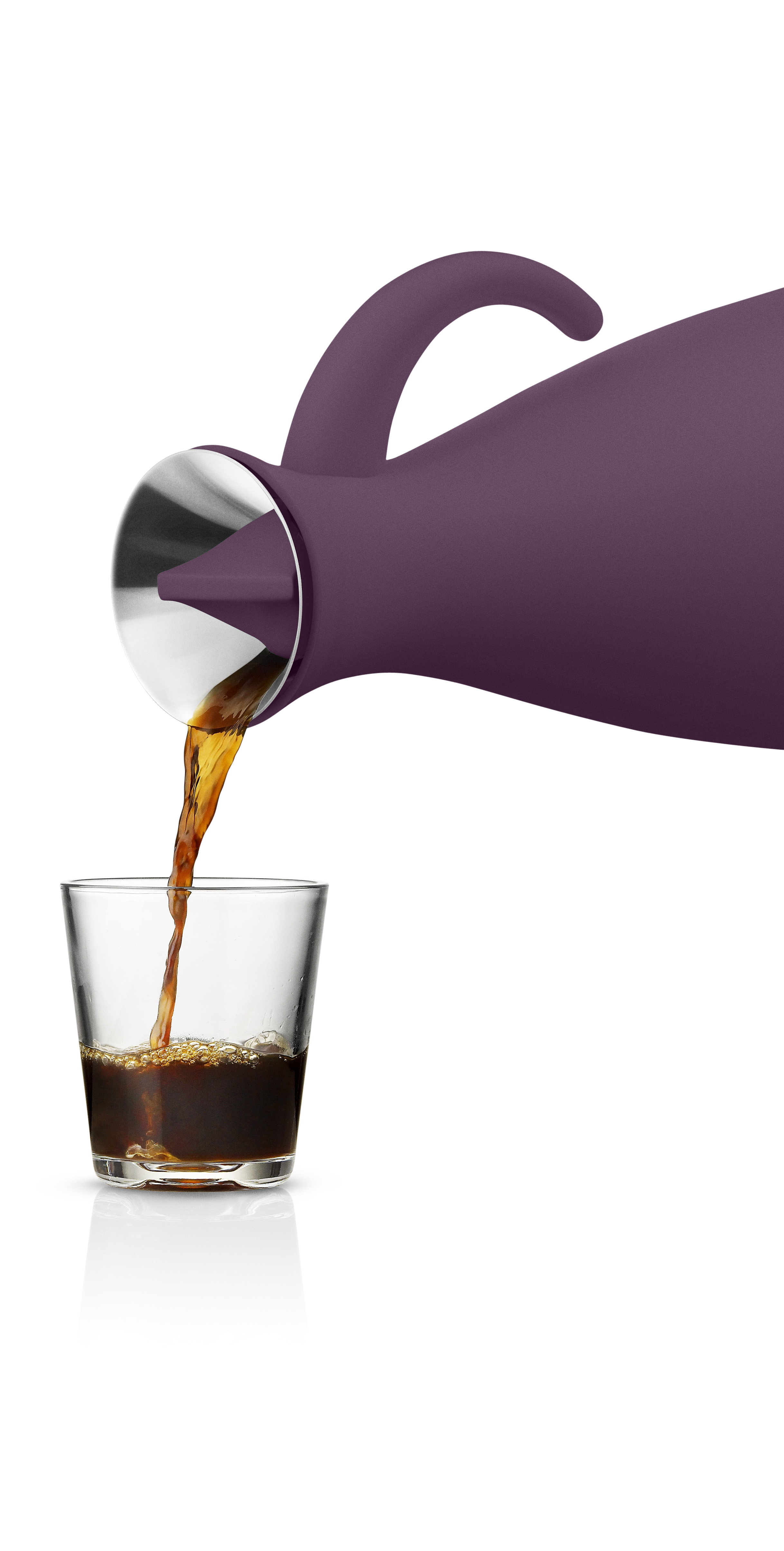 Vacuum jug - 1 liter - Aubergine