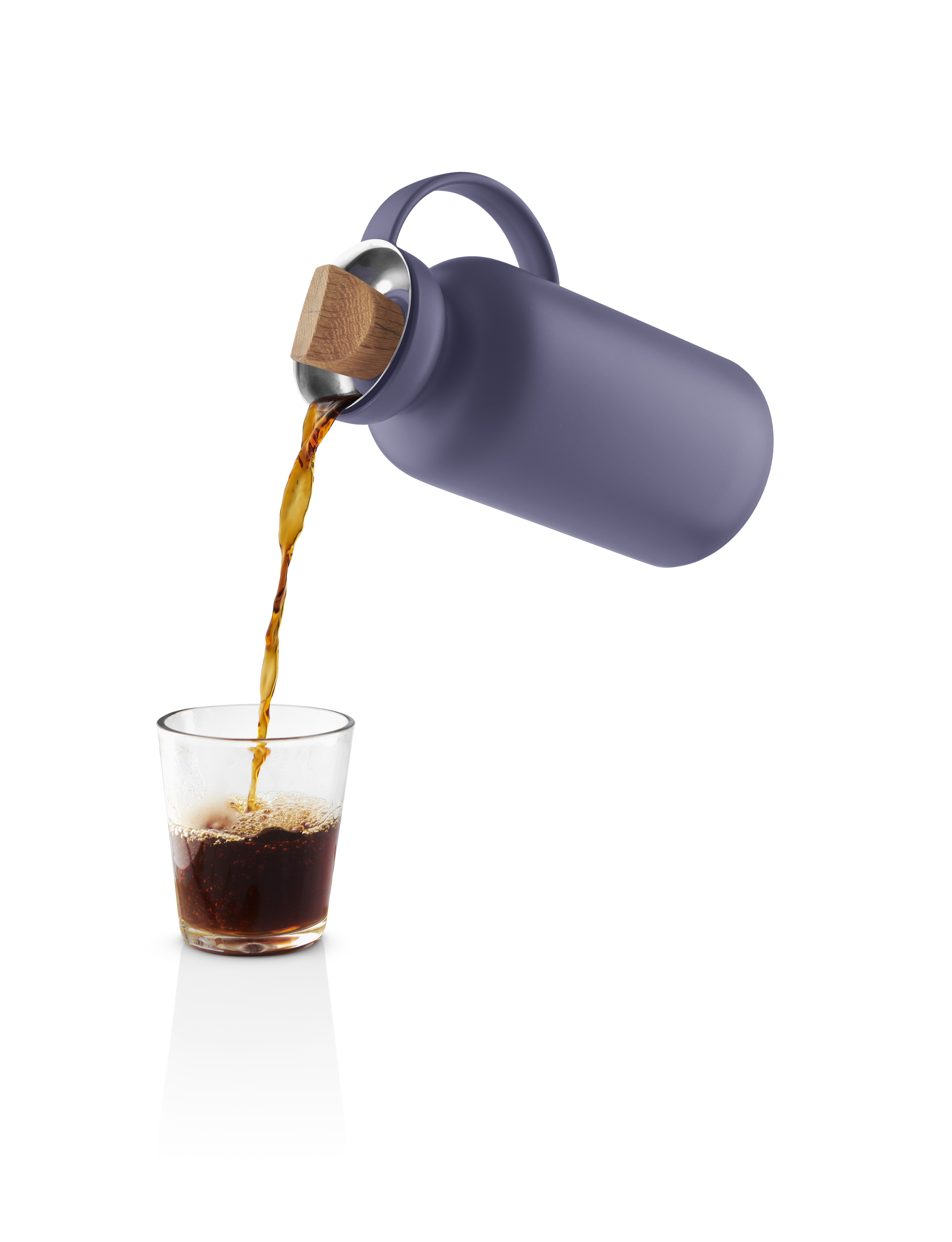 Silhouette vacuum jug - 1 liter - Violet blue