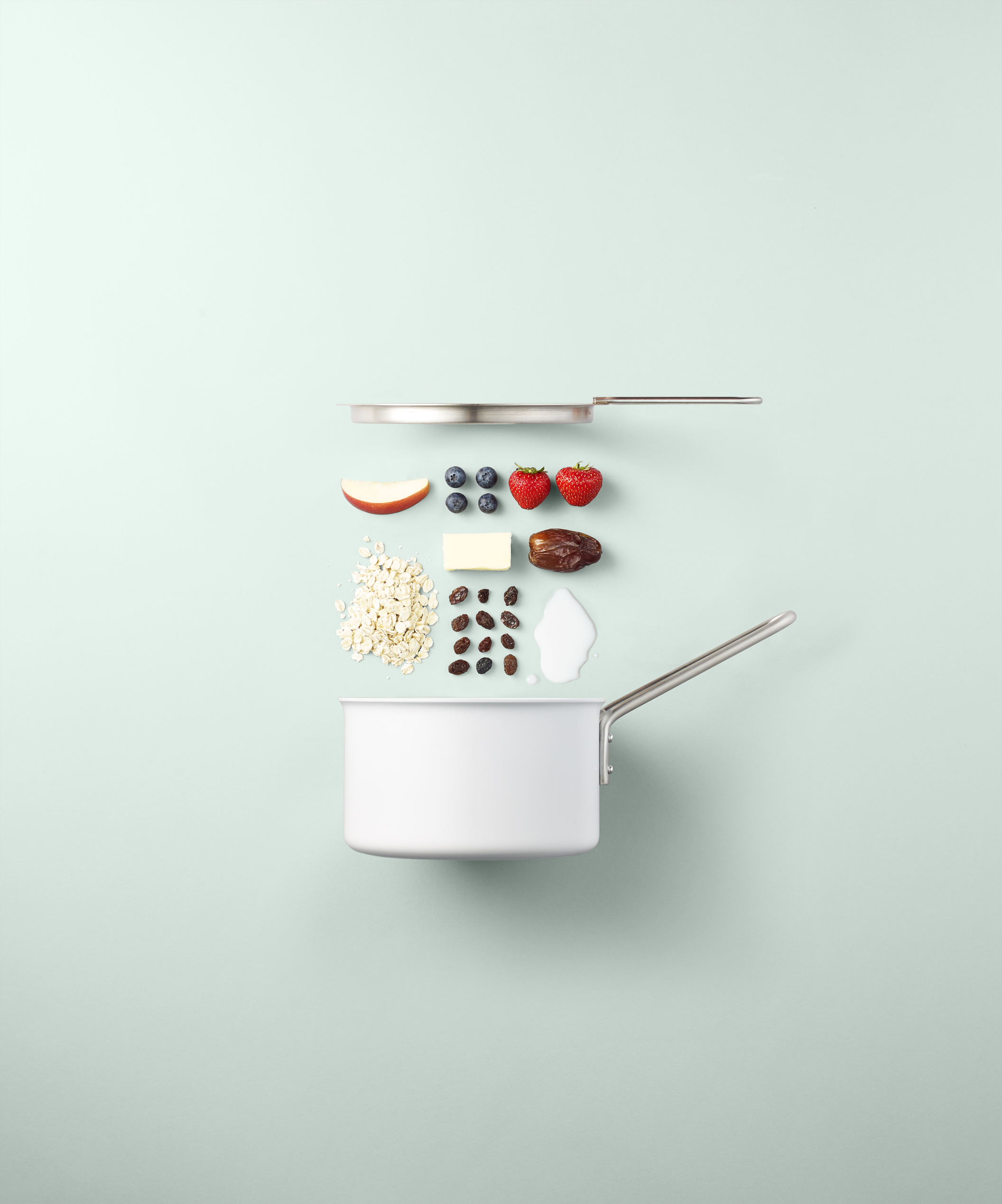 White line saucepan - 1.8 l