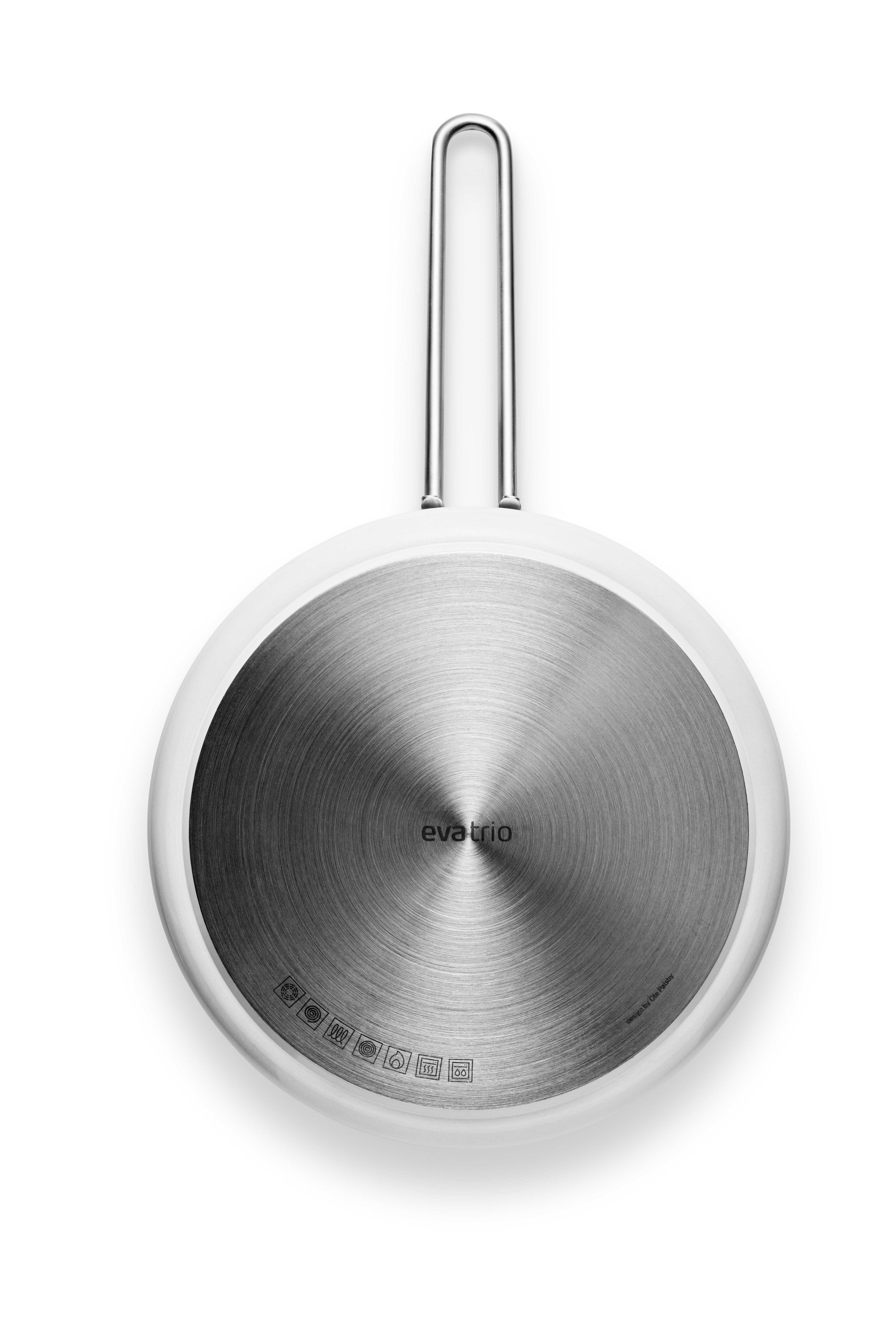 Sauté pan - 24 cm - White line, Ceramic coating