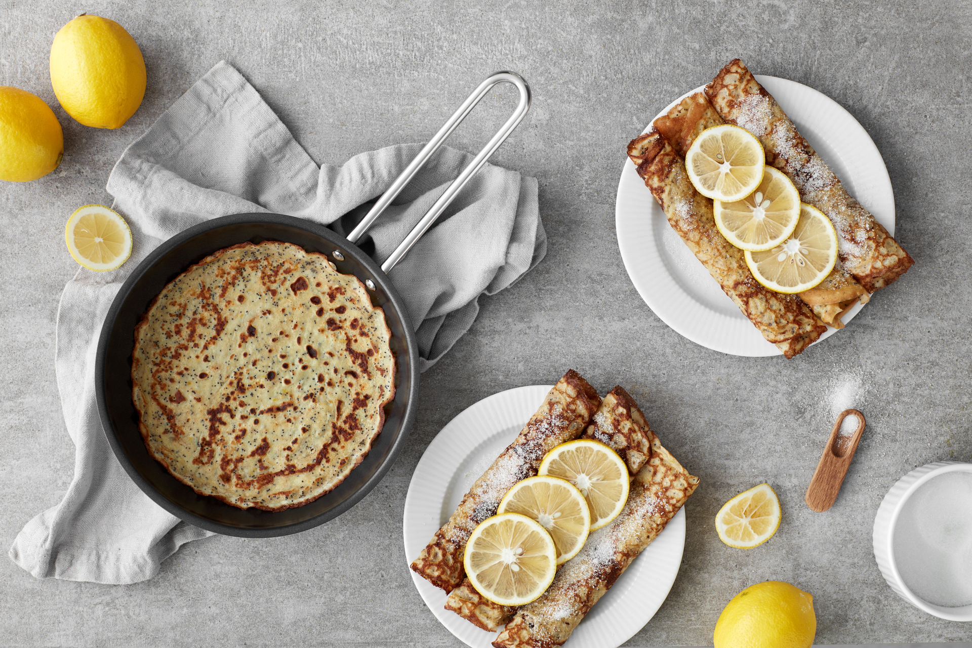 Stainless steel frying pan - 24 cm - Slip-Let®️ non-stick