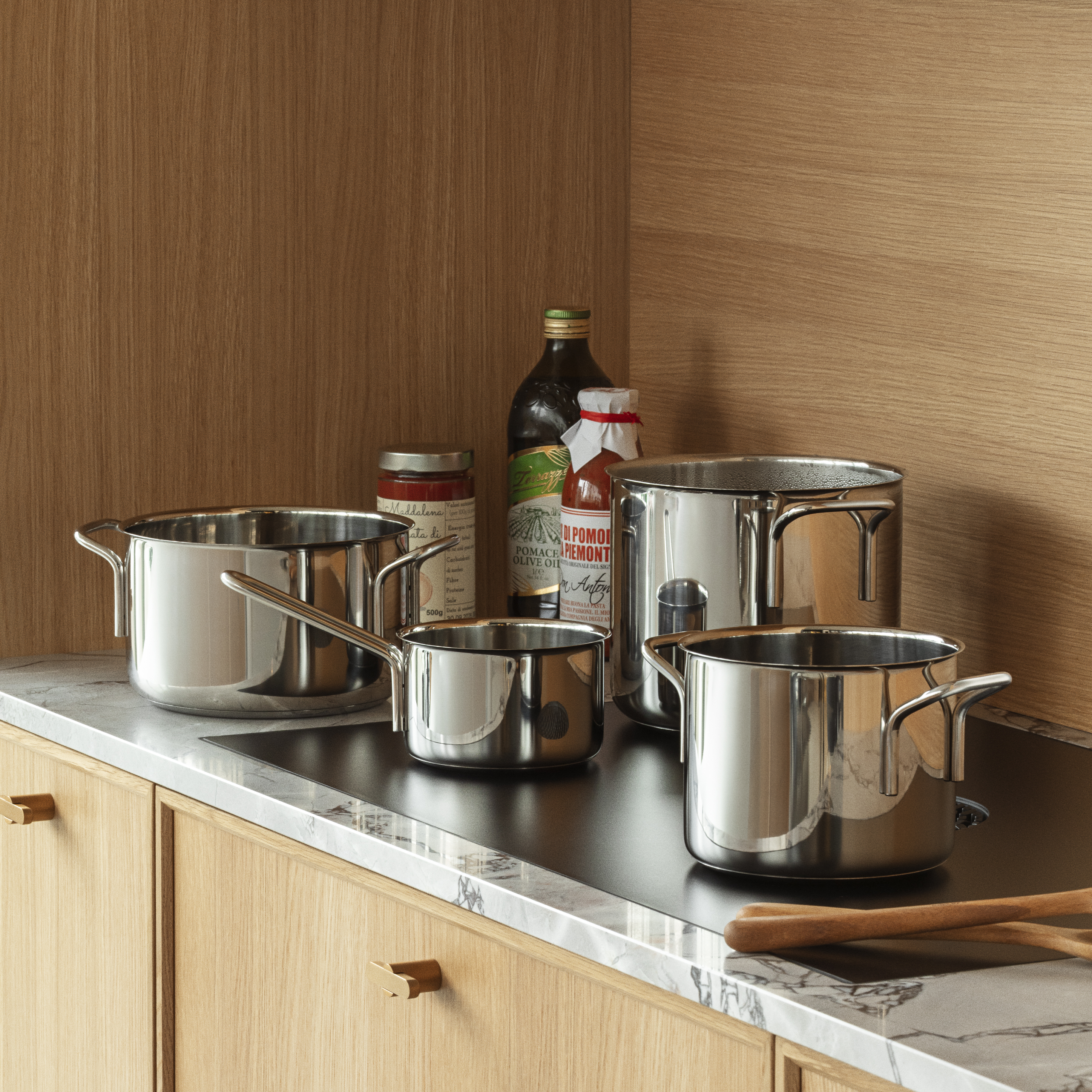 Stainless steel pot - 4.8 l