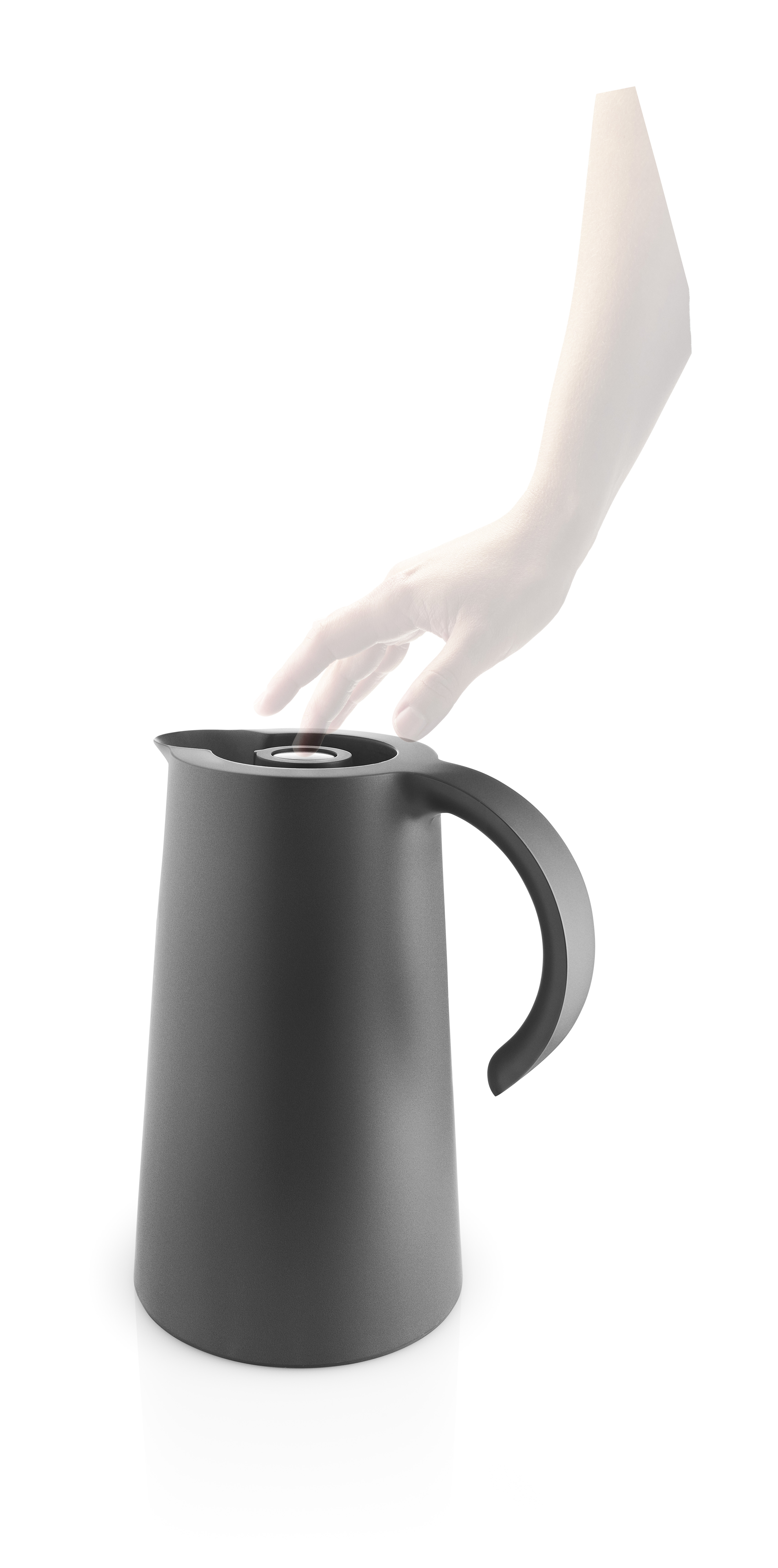 Rise vacuum jug - 1 liter - Black