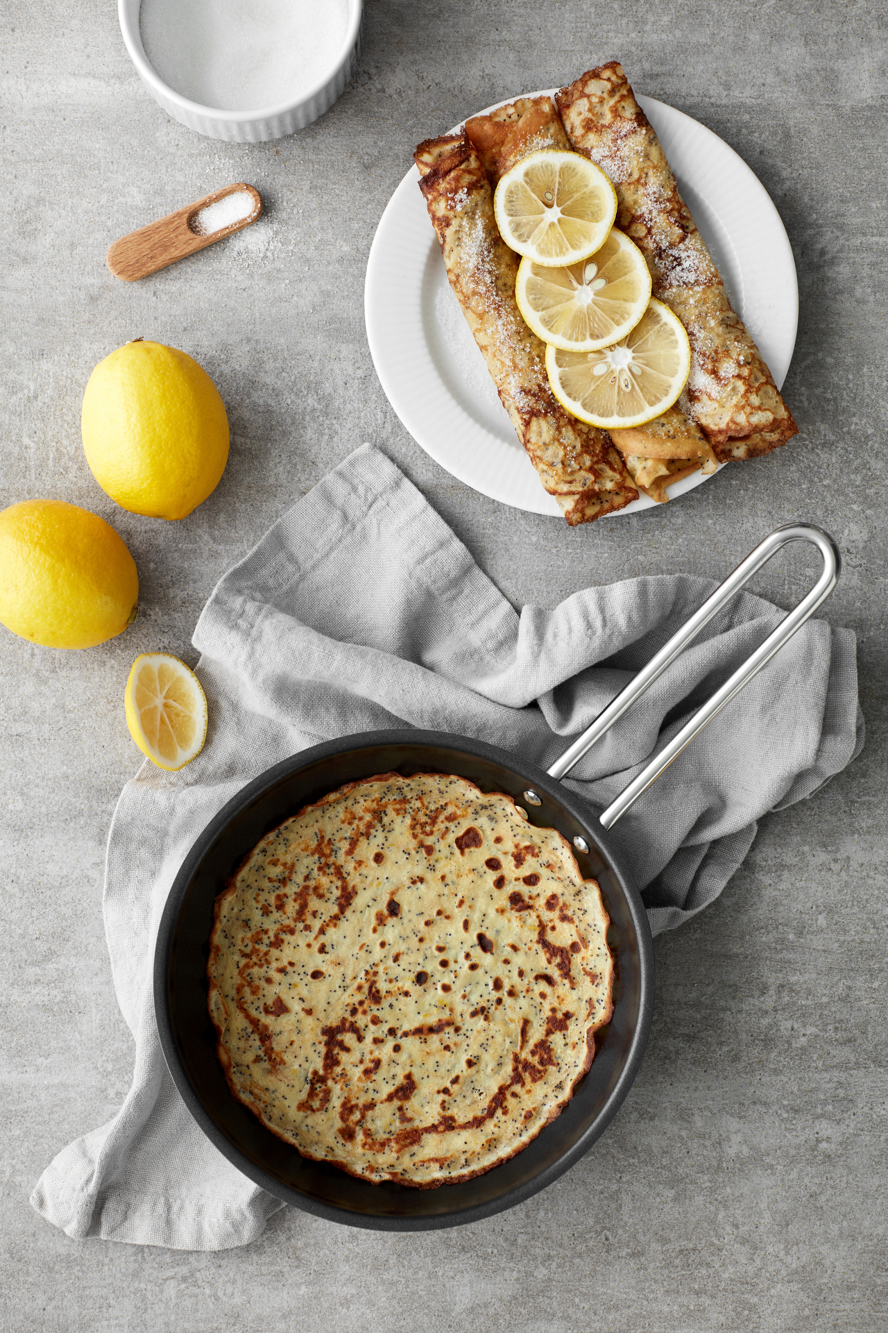 Stainless steel frying pan - 24 cm - Slip-Let®️ non-stick