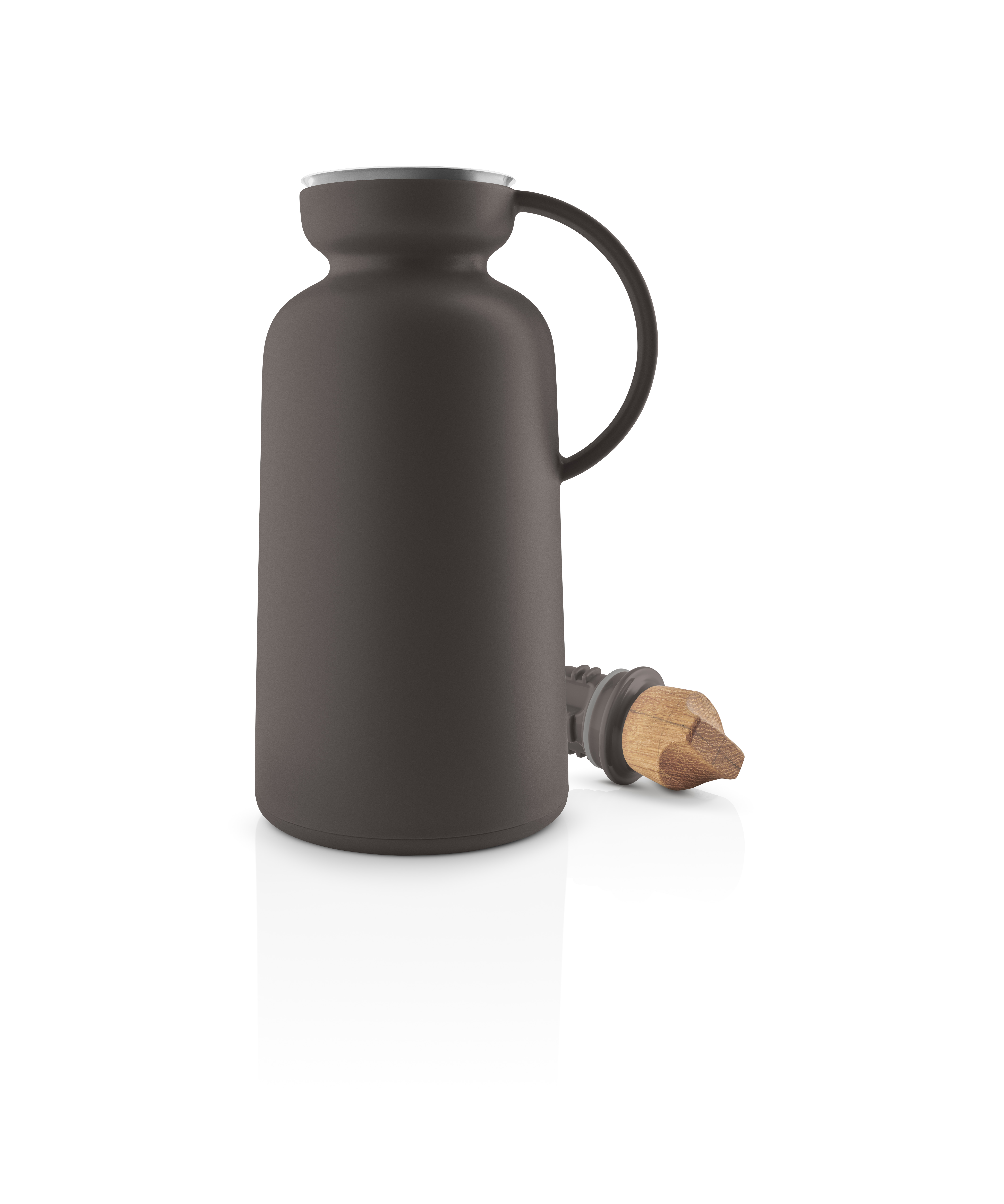 Silhouette vacuum jug - 1 liter - Chocolate
