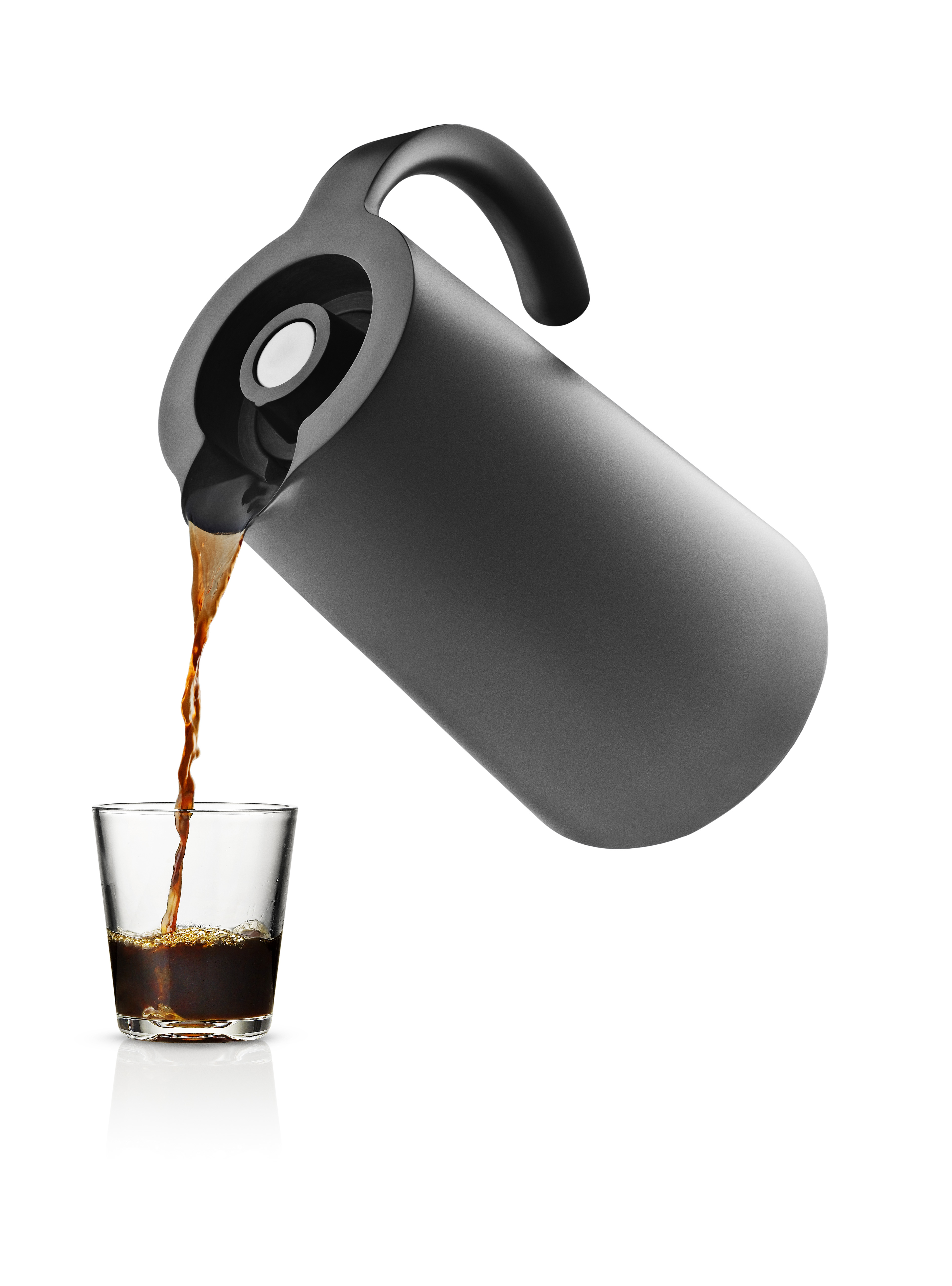 Rise vacuum jug - 1 liter - Black