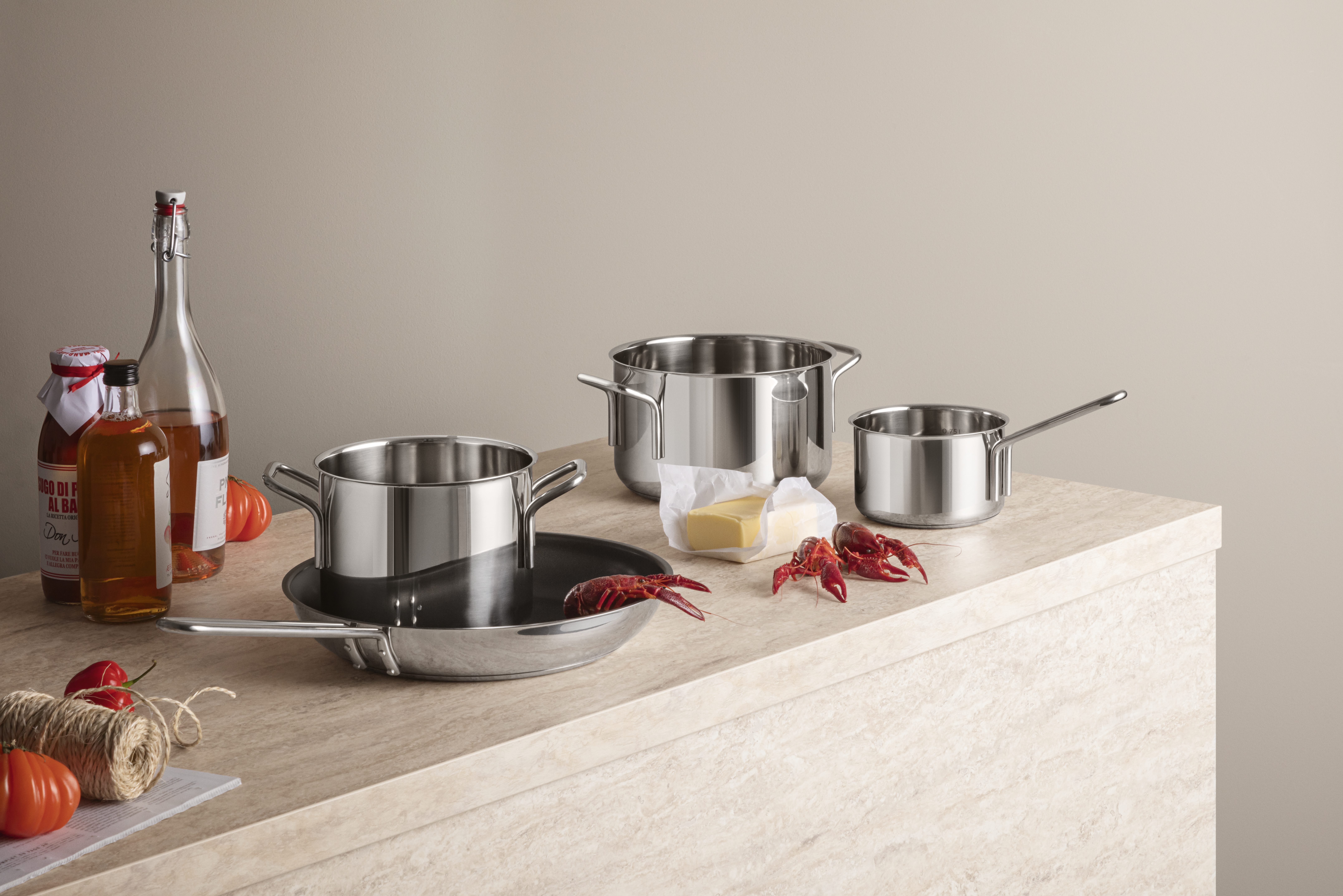 Stainless steel pot - 3.6 l