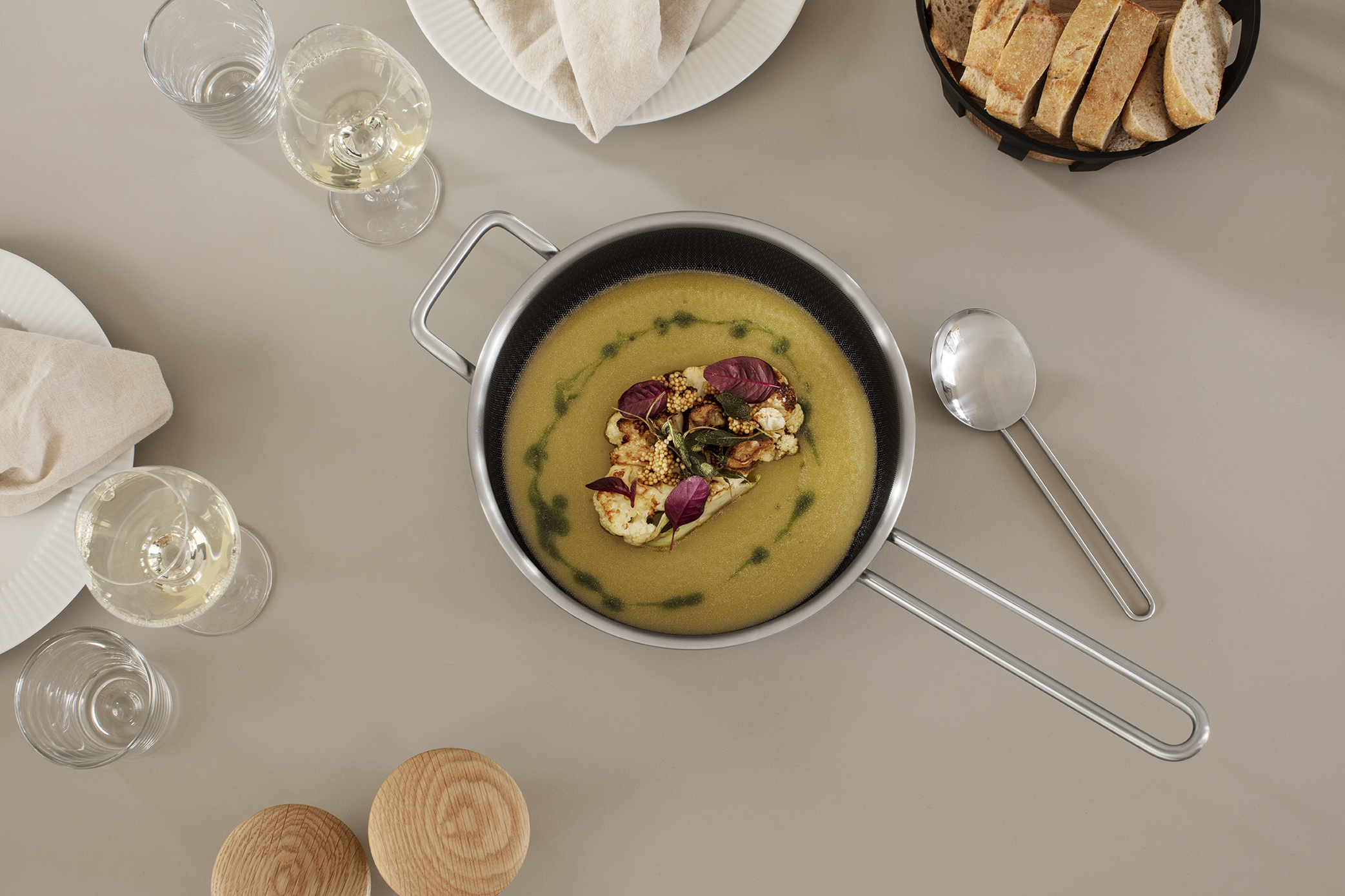 Multi Mosaic Sauteuse - 24 cm - keramischer Slip-Let®-Antihaftbeschichtung