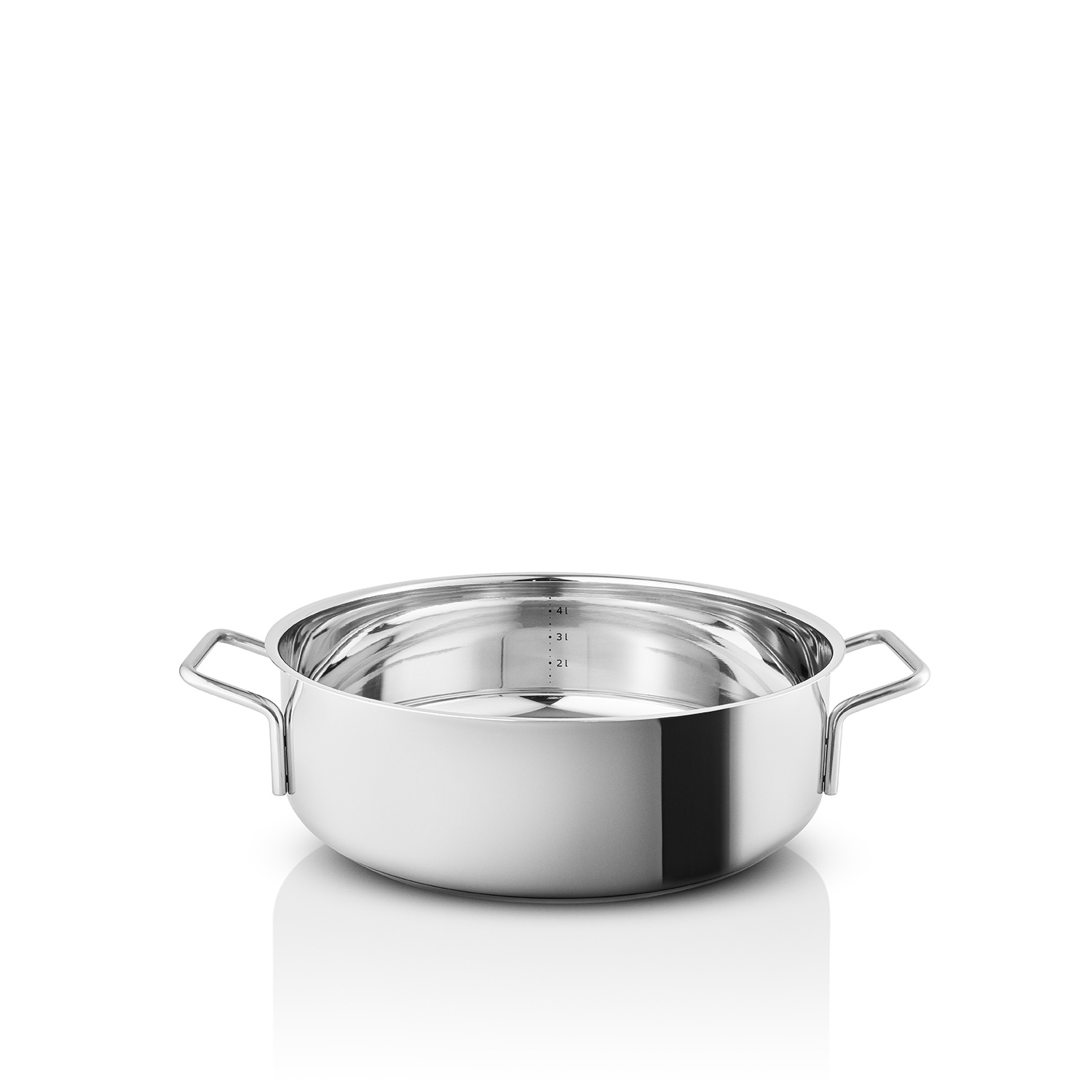 Stainless steel sautergryde - 28 cm