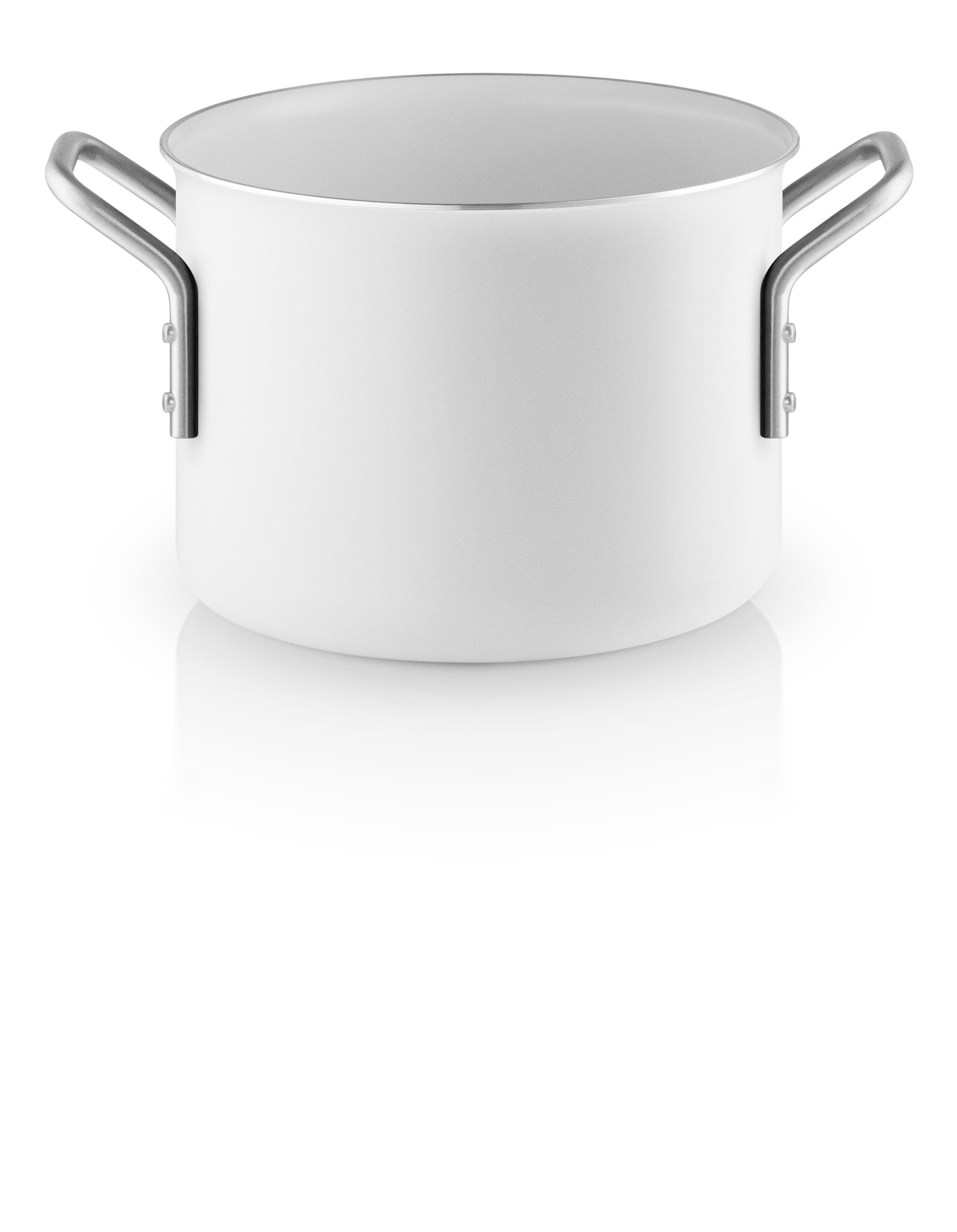 White Line Pot 2.5 L 16 cm ceramic Slip-Let® coating
