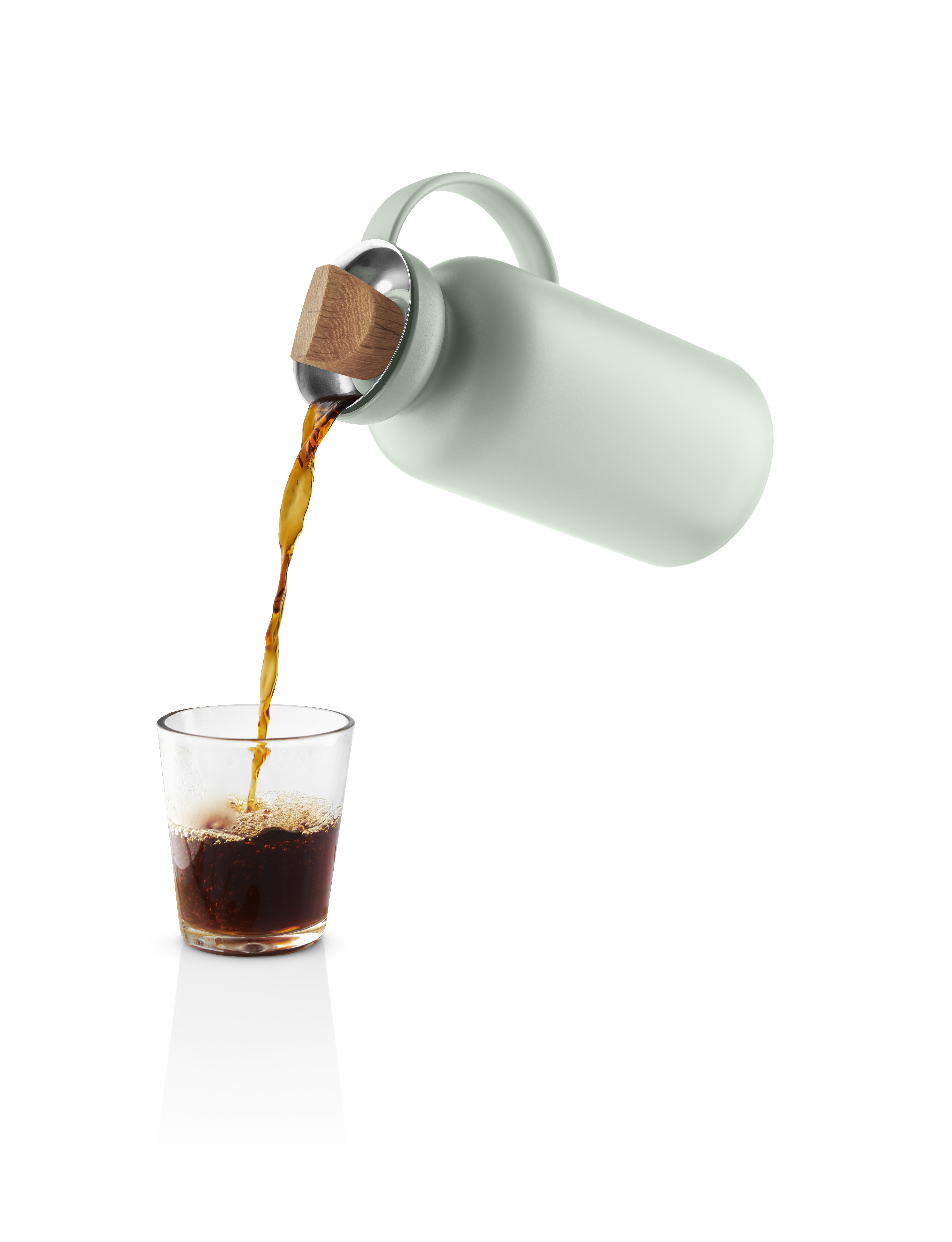 Silhouette vacuum jug - 1 liter - Sage