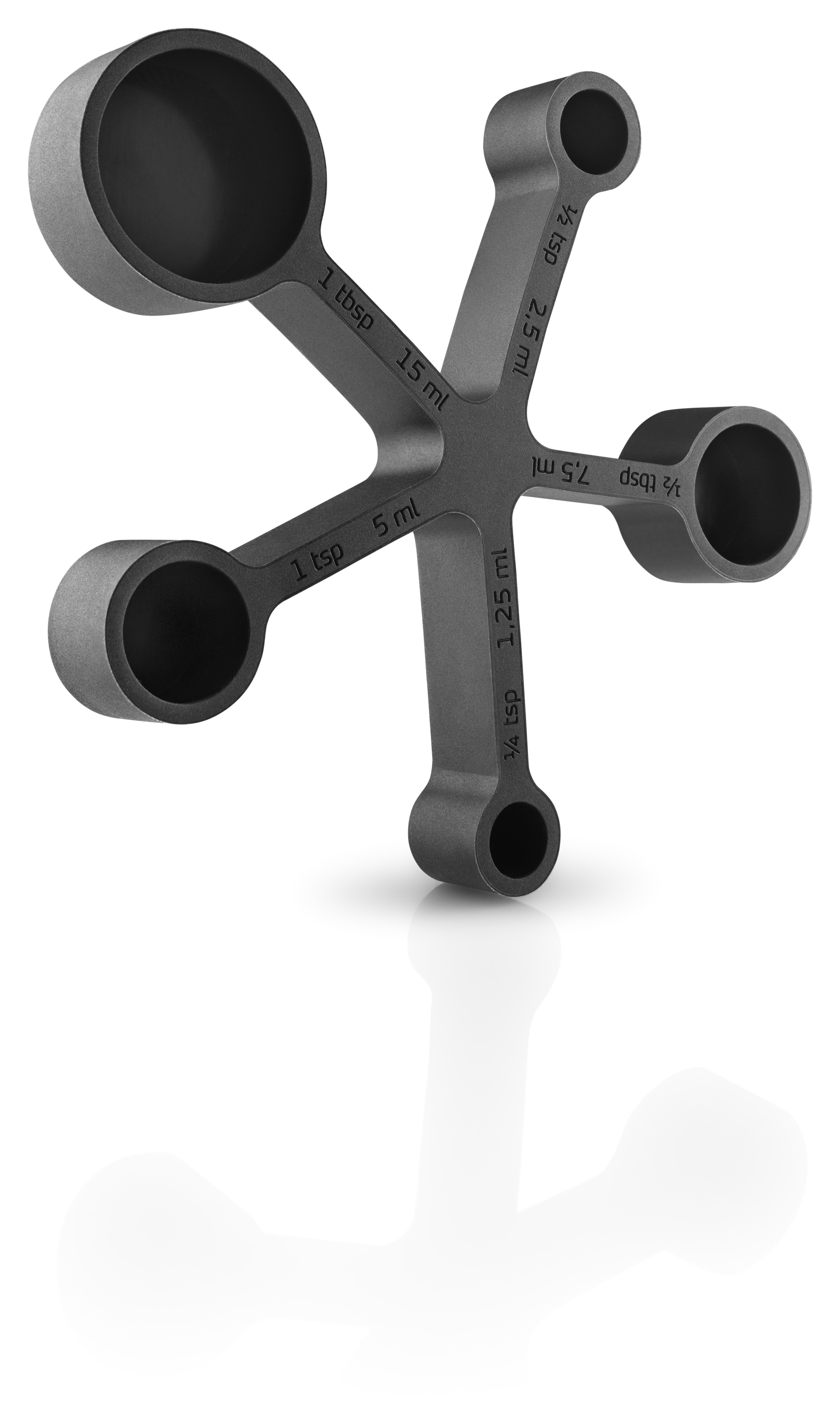 Measuring trivet - Silicone - Black