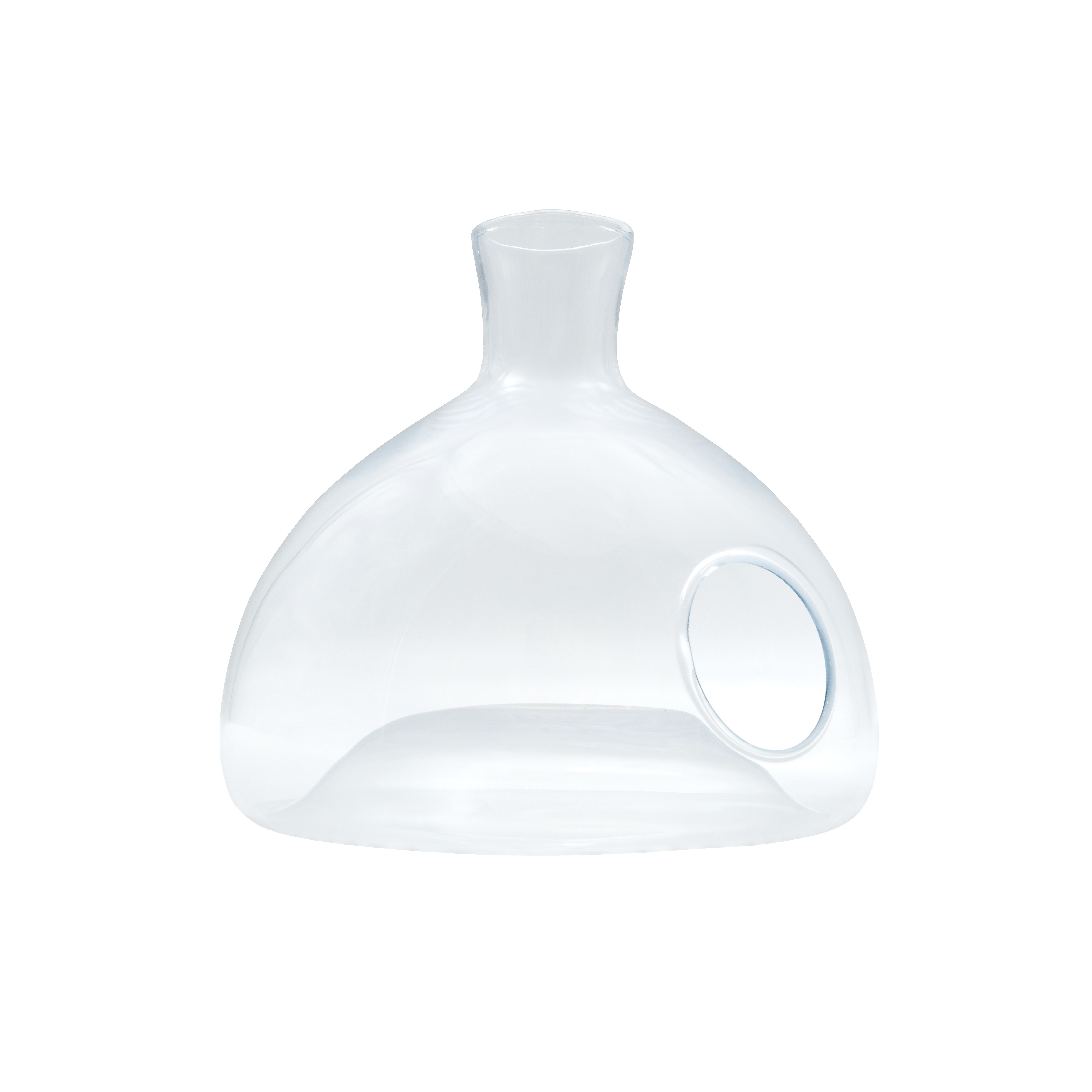 Glas für Glasfutterhaus mit Vogelbad