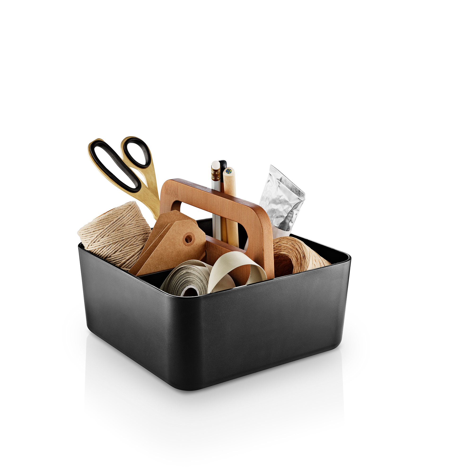 Úložný box Nordic kitchen malý, černý