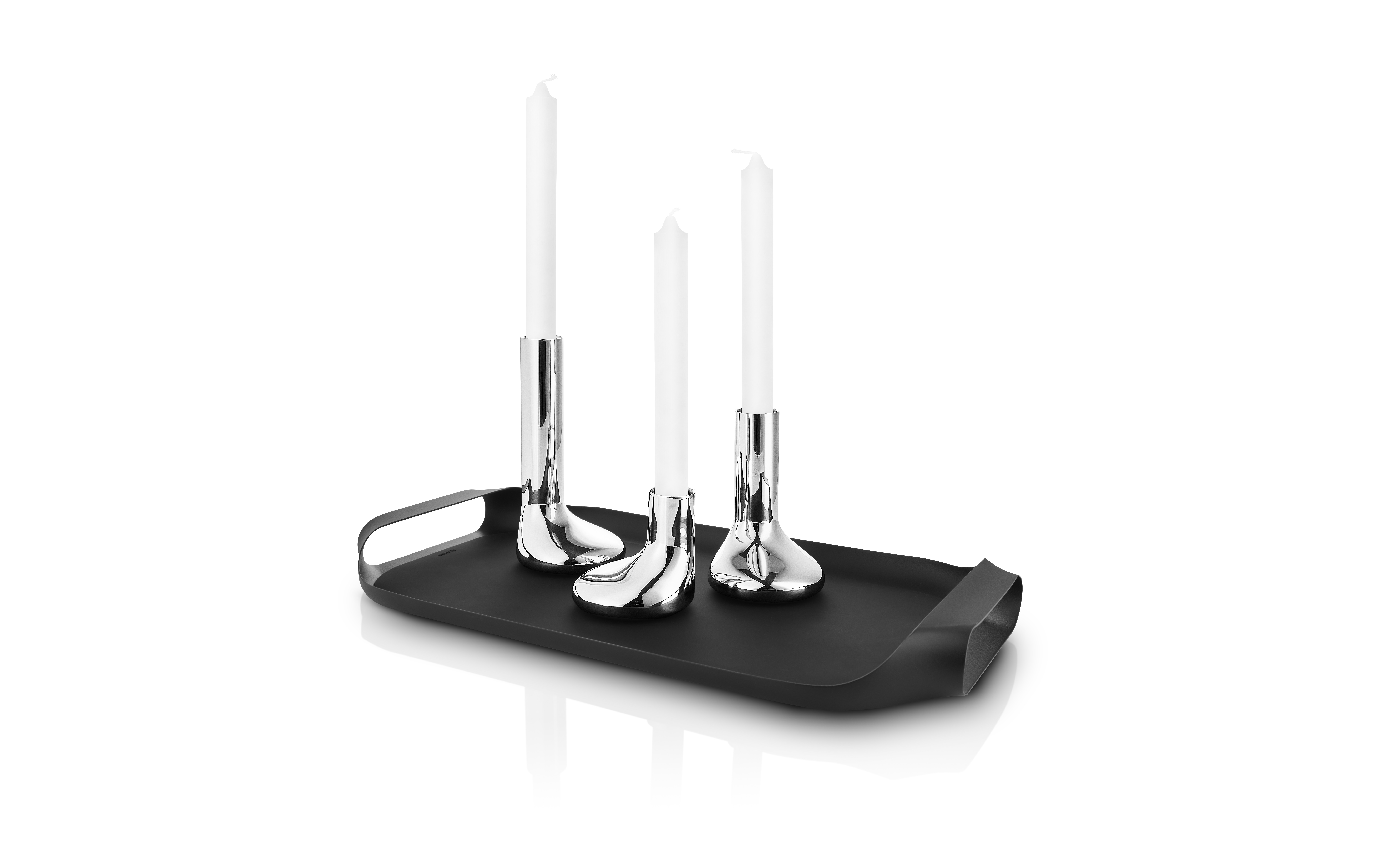 Serving tray 43 x 25 cm black