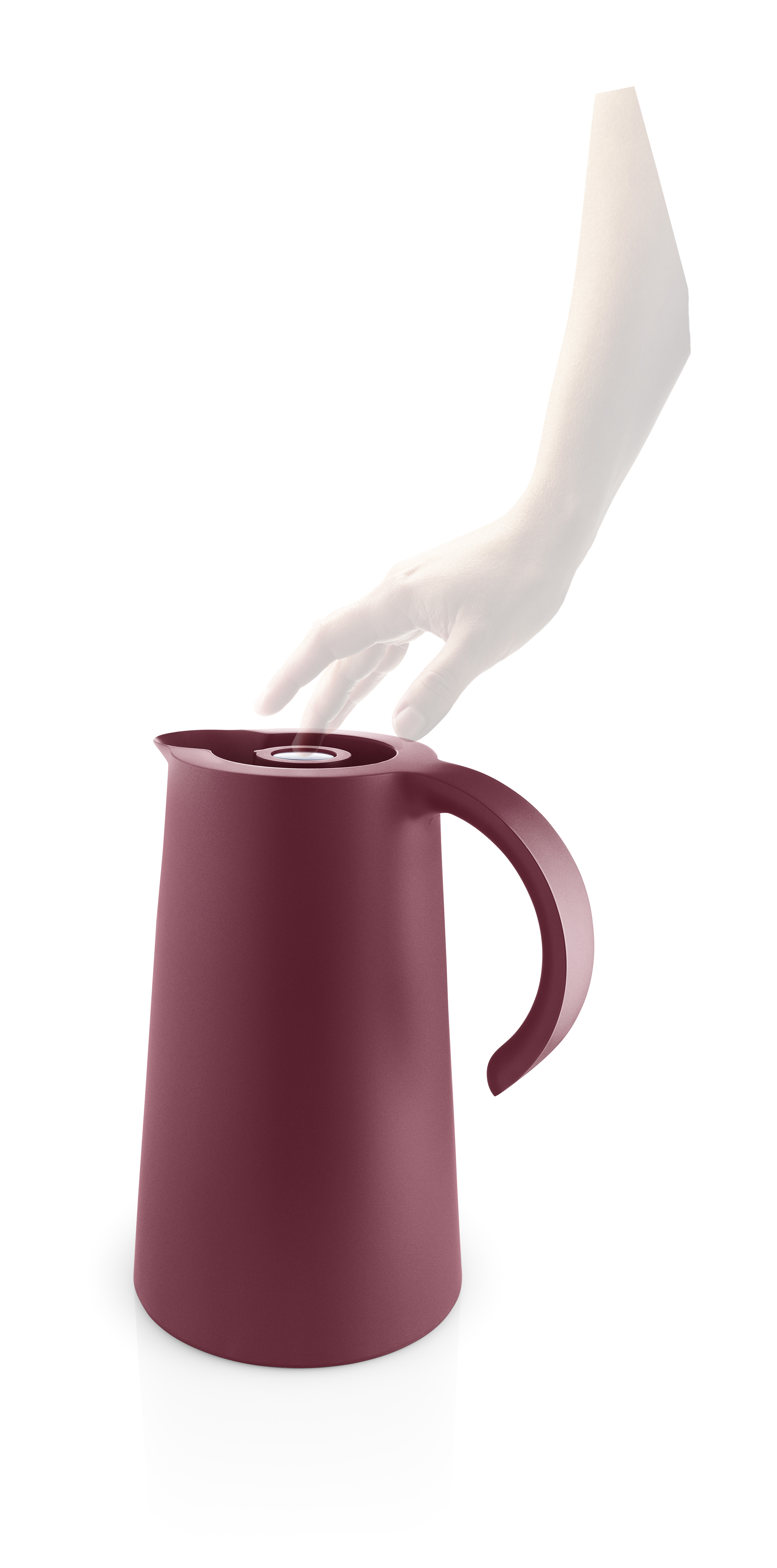 Rise vacuum jug - 1 liter - Pomegranate