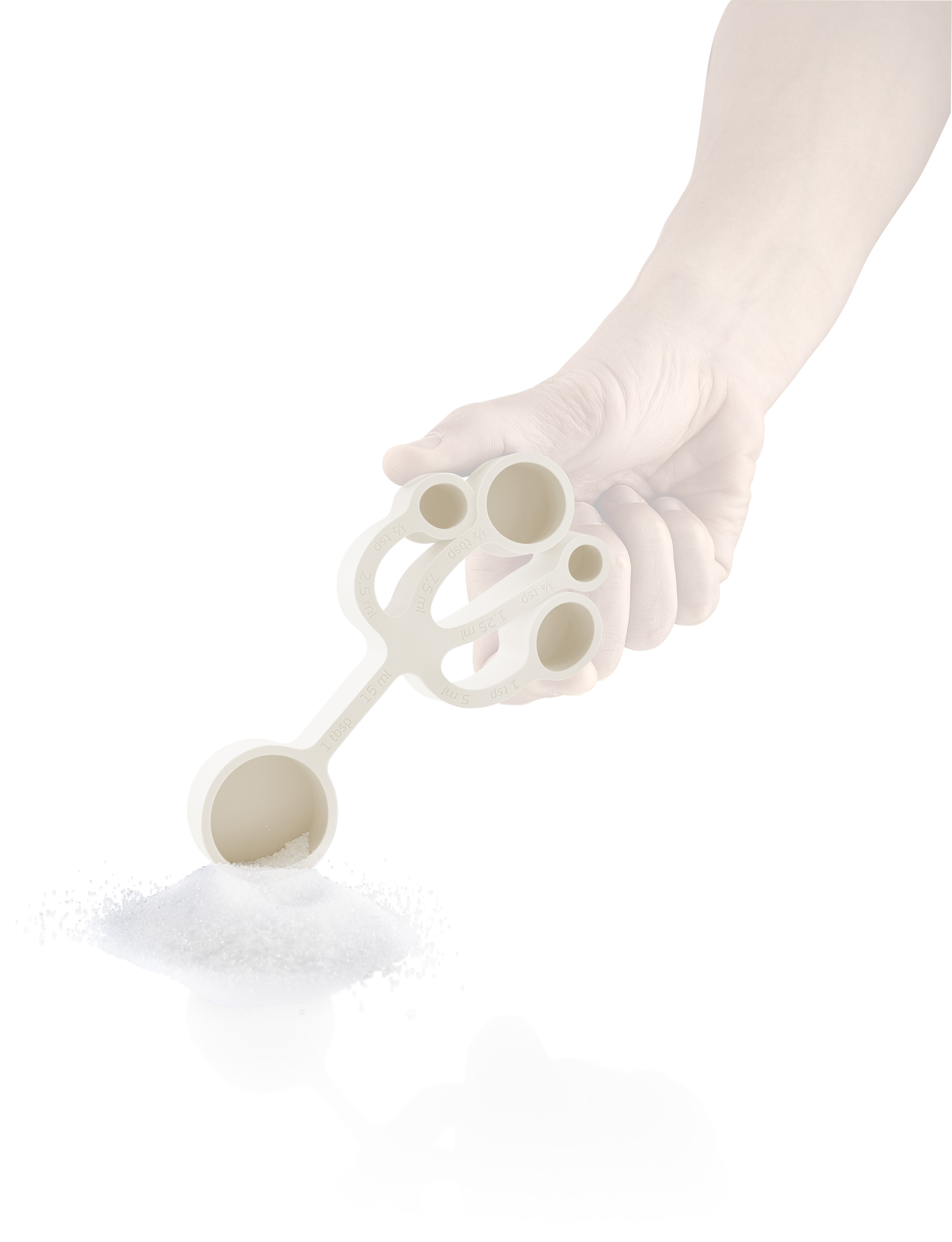 Measuring trivet - Silicone - Birch