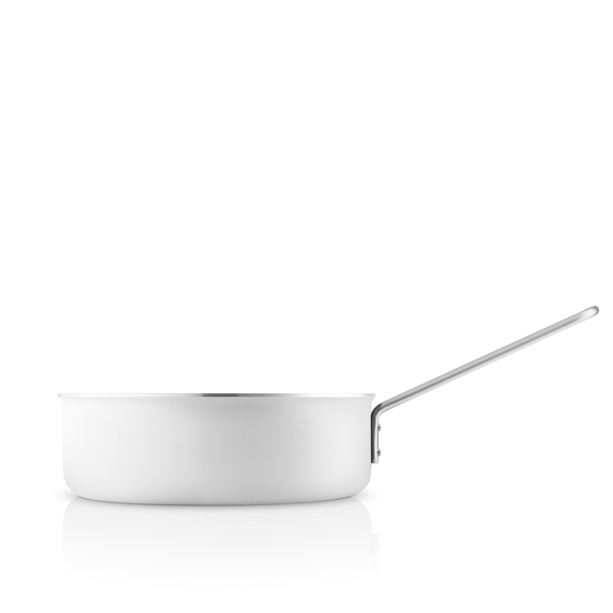 Sauté pan - 24 cm - White line, Ceramic coating