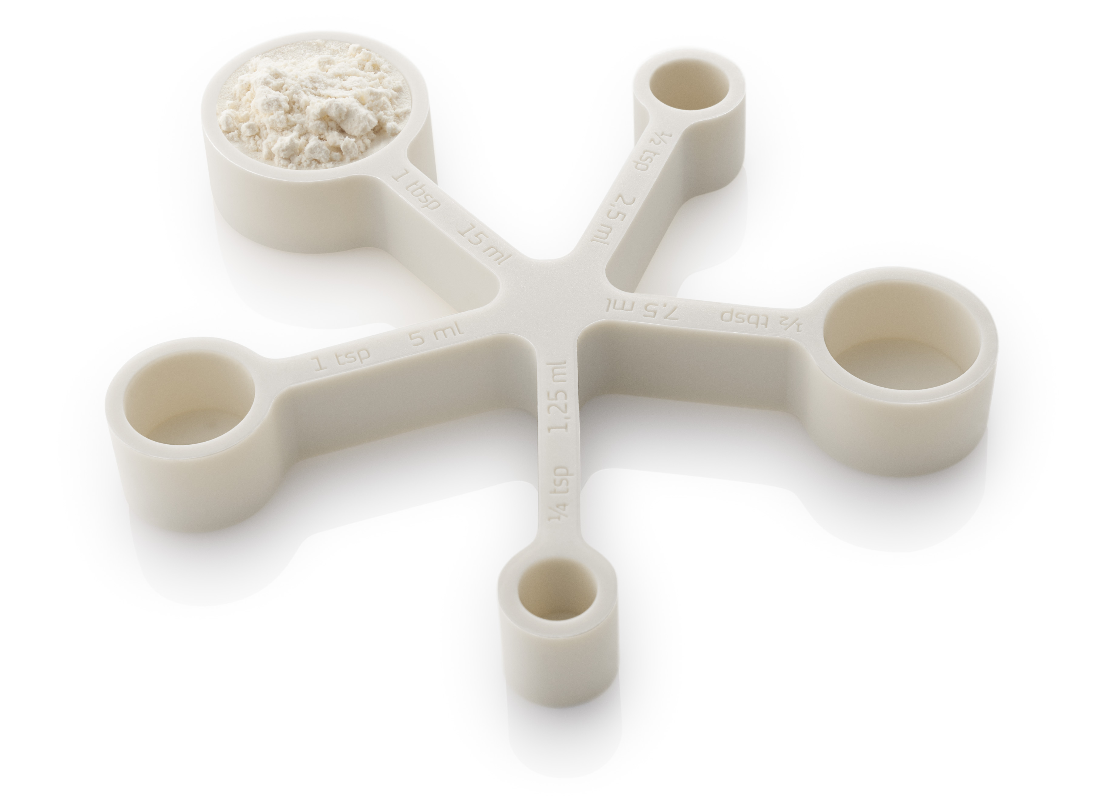 Measuring trivet - Silicone - Birch