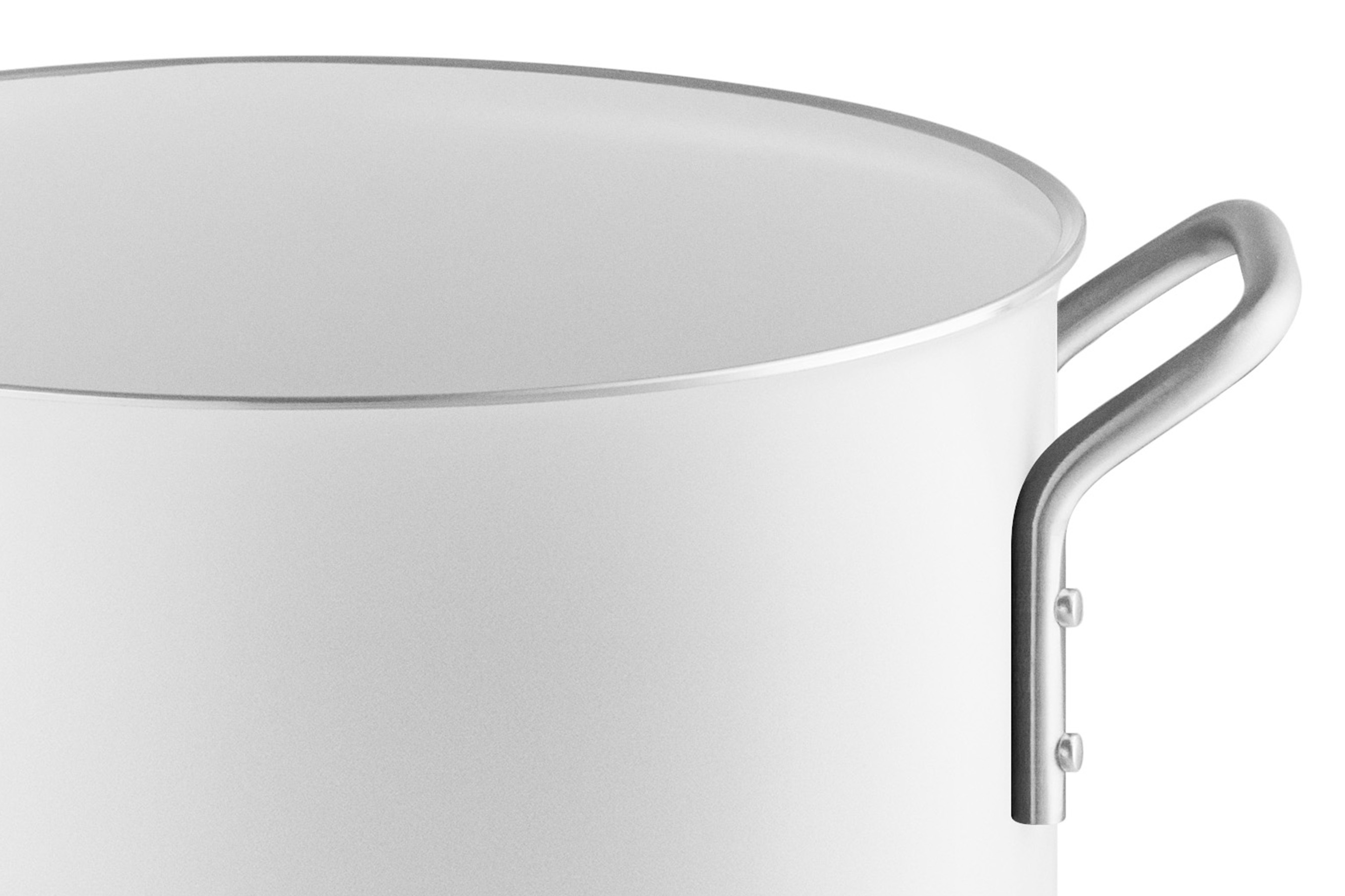 White Line Pot 2.5 L 16 cm ceramic Slip-Let® coating