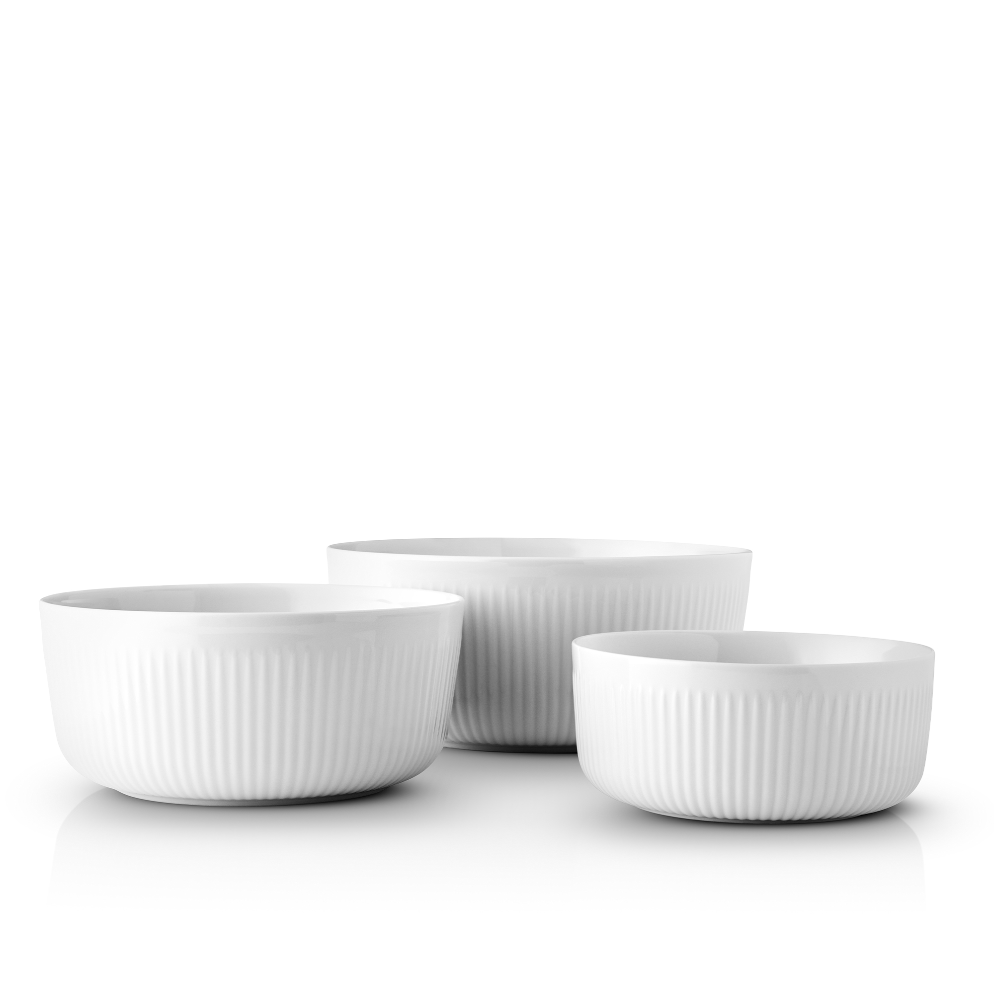 Legio Nova Skålesæt cylinder 3 stk. 1,0 l 2,1 l 3,75 l