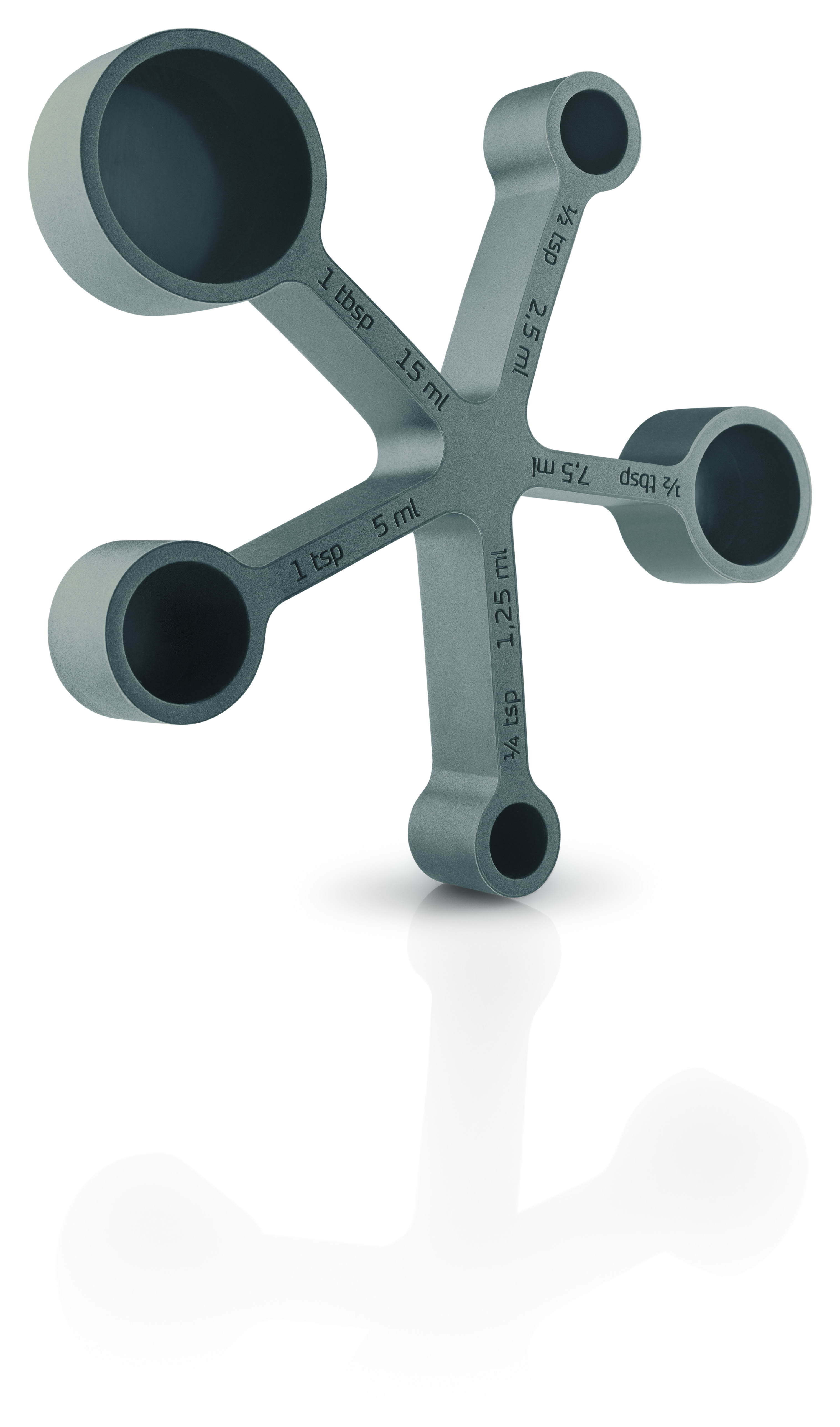 Measuring trivet - Silicone - Petrol