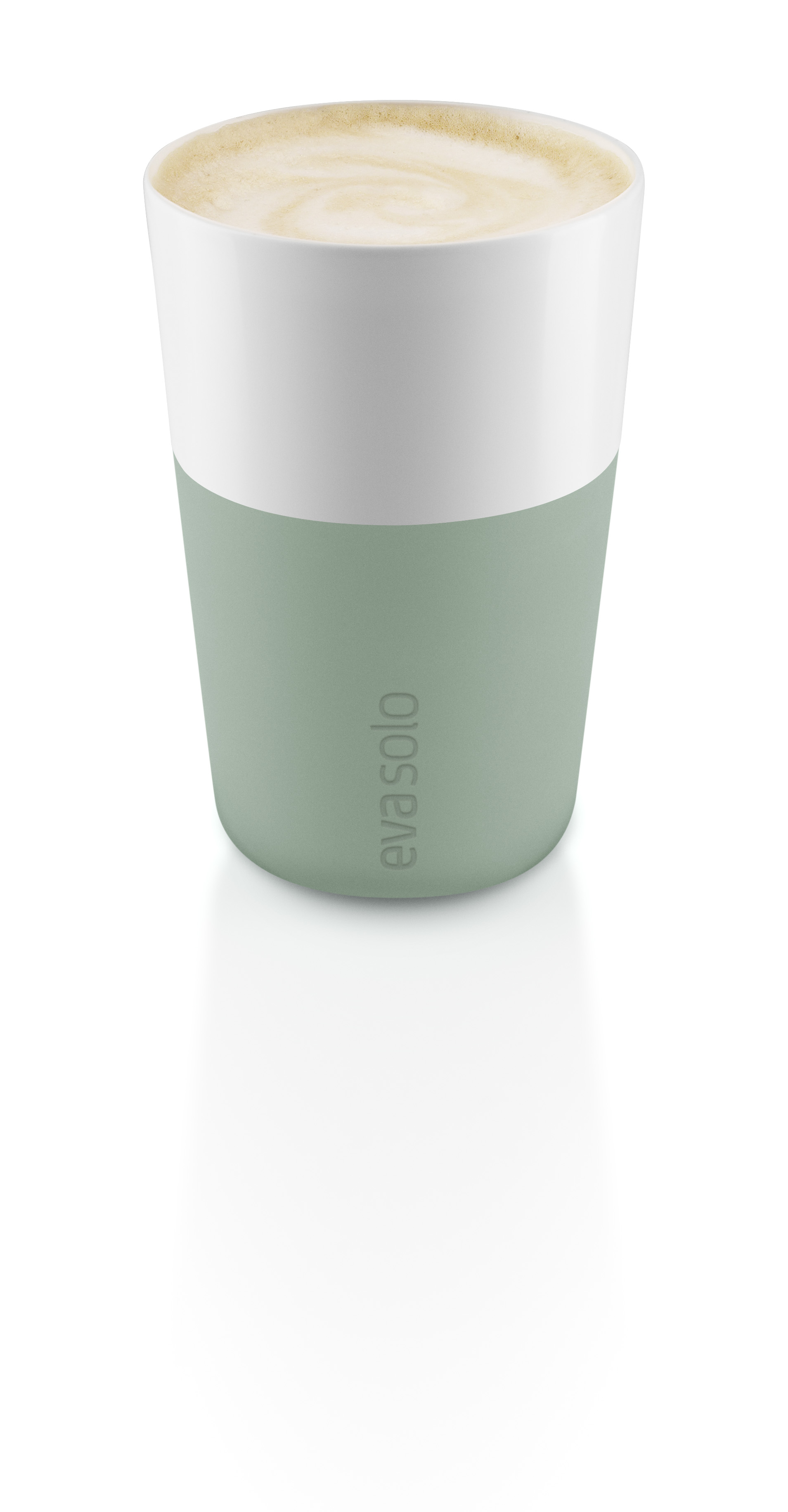 Cafe Latte tumblers - 2 pcs. - Faded green