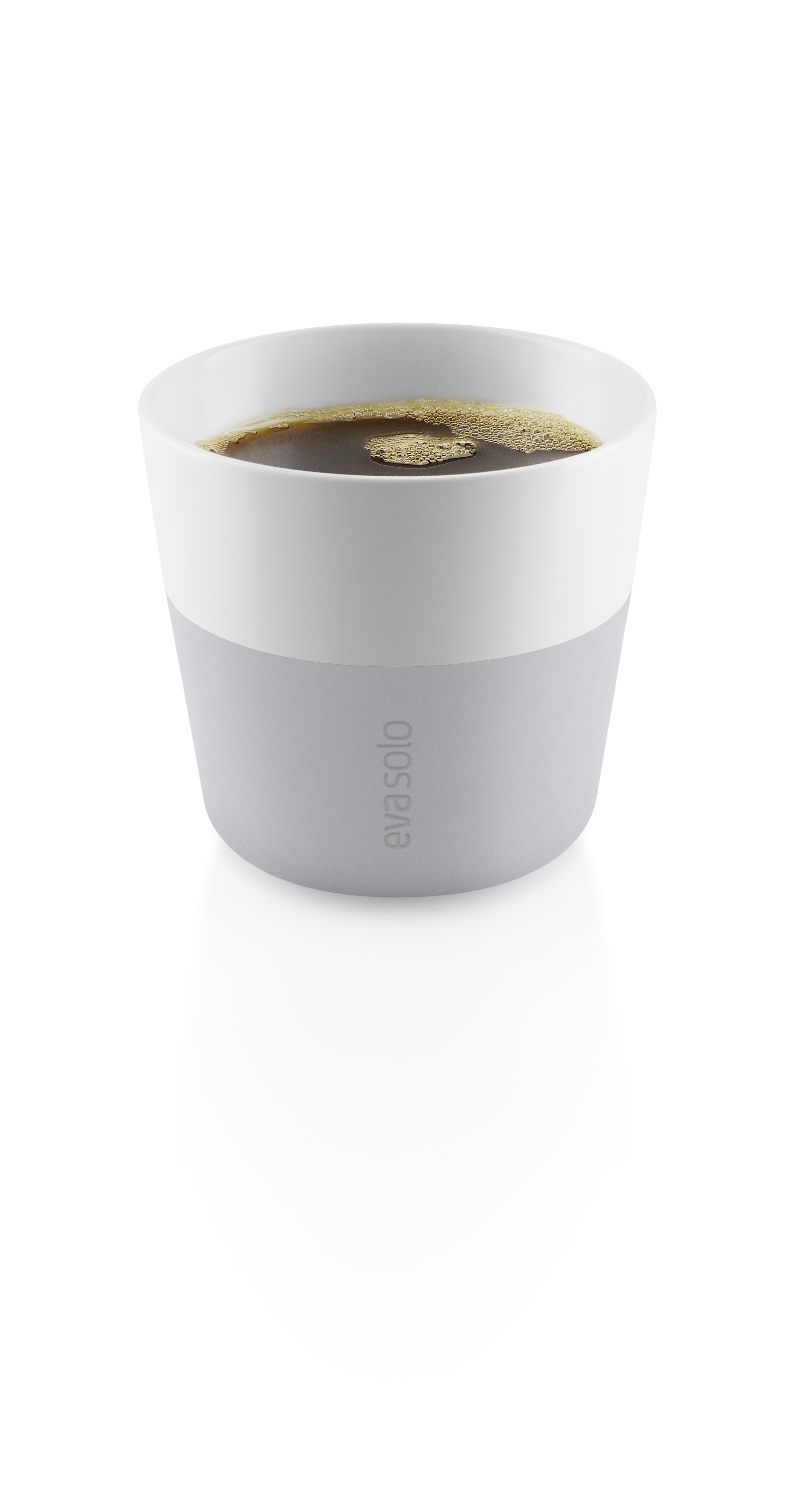 Lungo-Becher - 2 stck - Marble grey