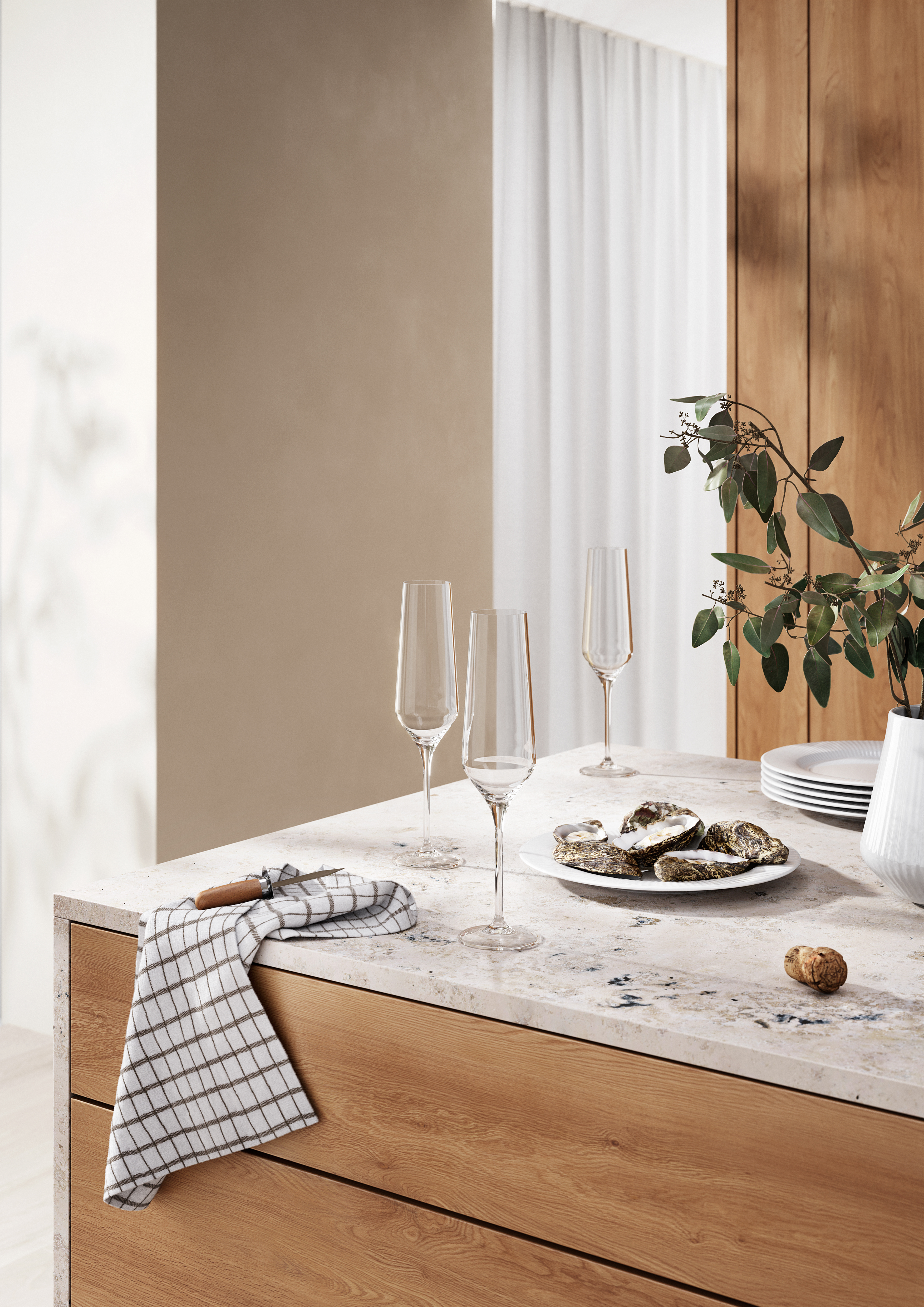 Legio Nova champagneglass - 26 cl - 6 stk.