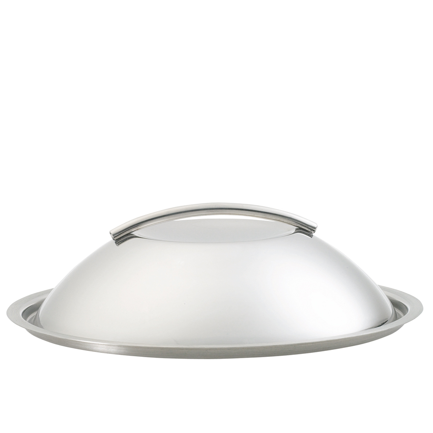 Gewölbter Deckel 24 cm Edelstahl