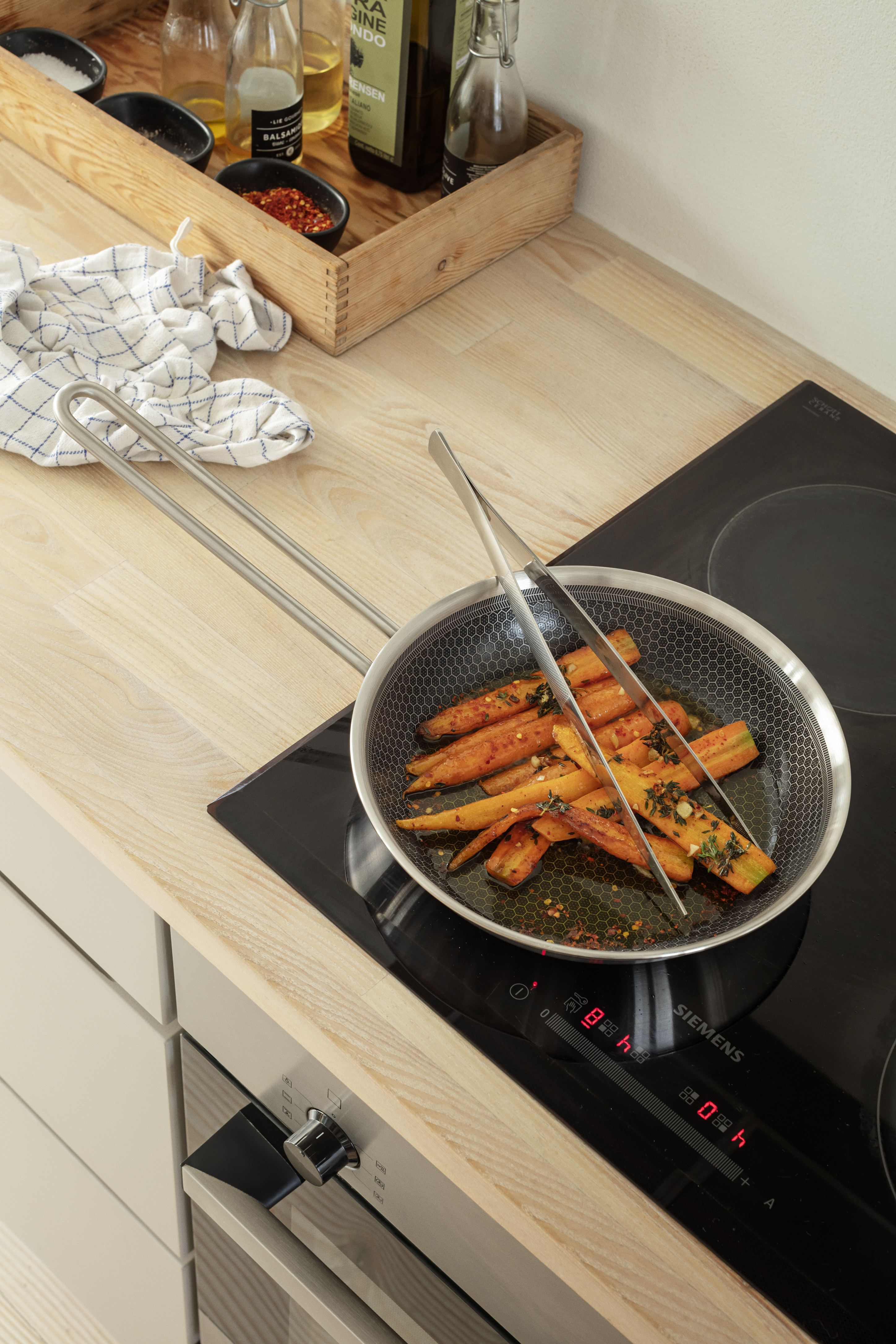 Multi Frying pan 20 cm Mosaic ceramic Slip-Let® coating