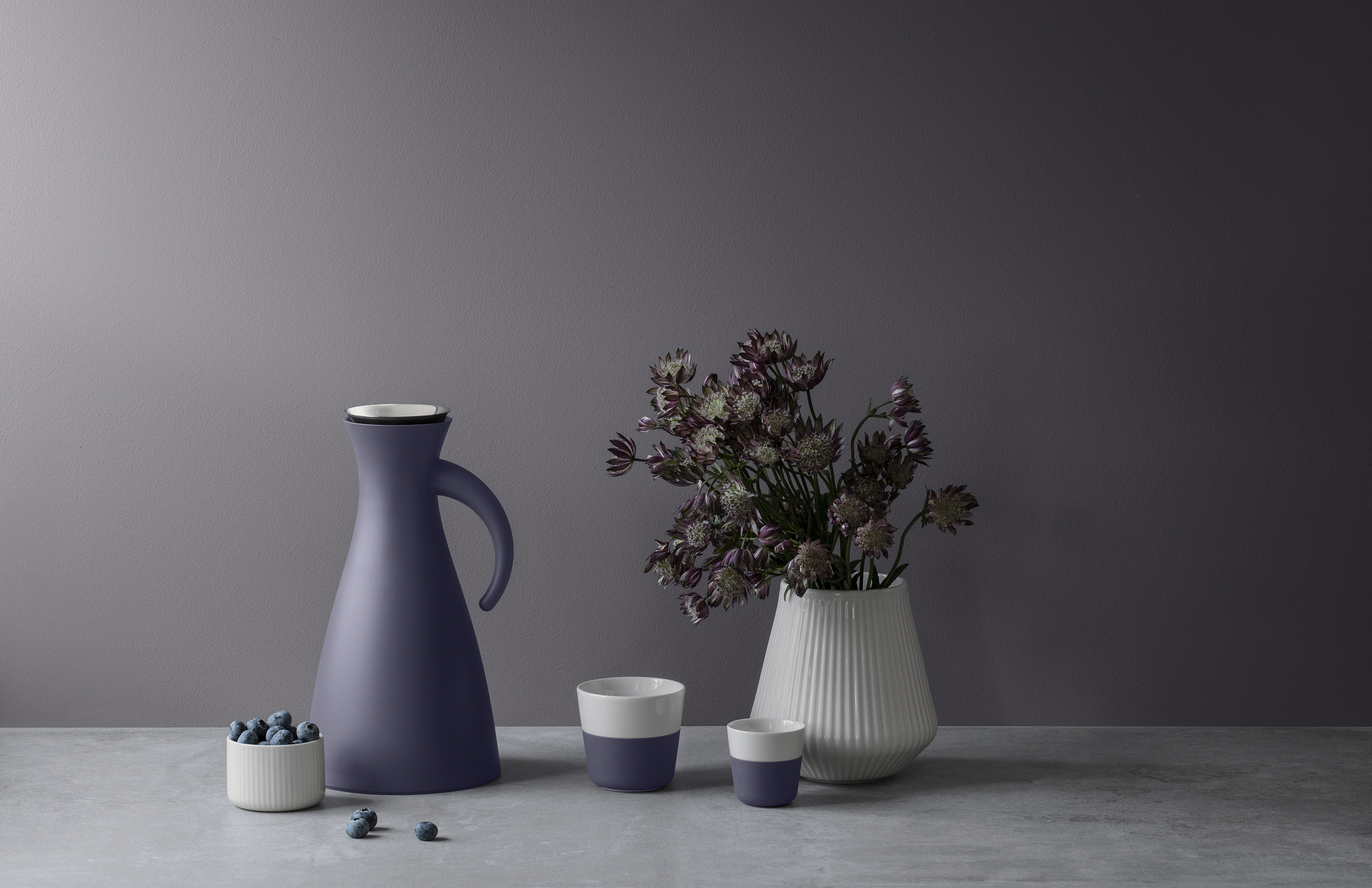 Vacuum jug - 1 liter - Violet blue