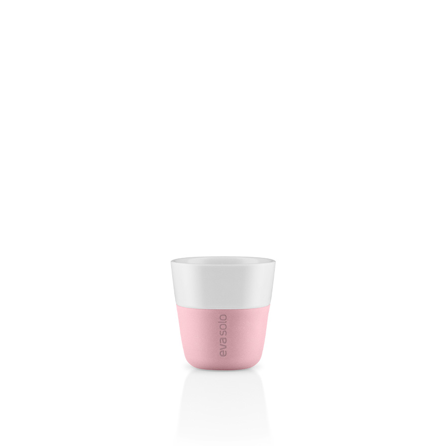 Espresso tumbler - 2 pcs - Rose quartz