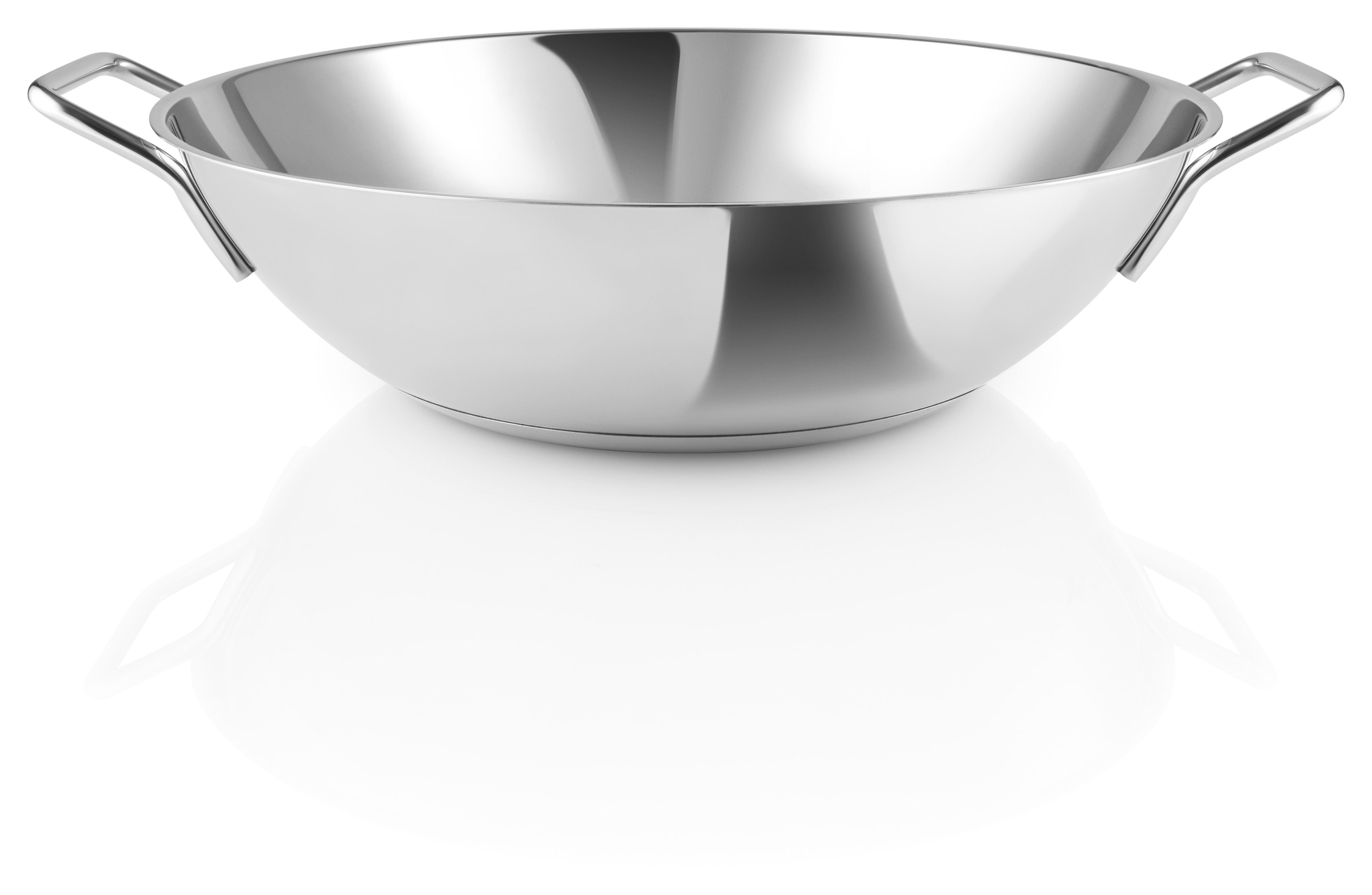 Stainless steel wok - 5 liter
