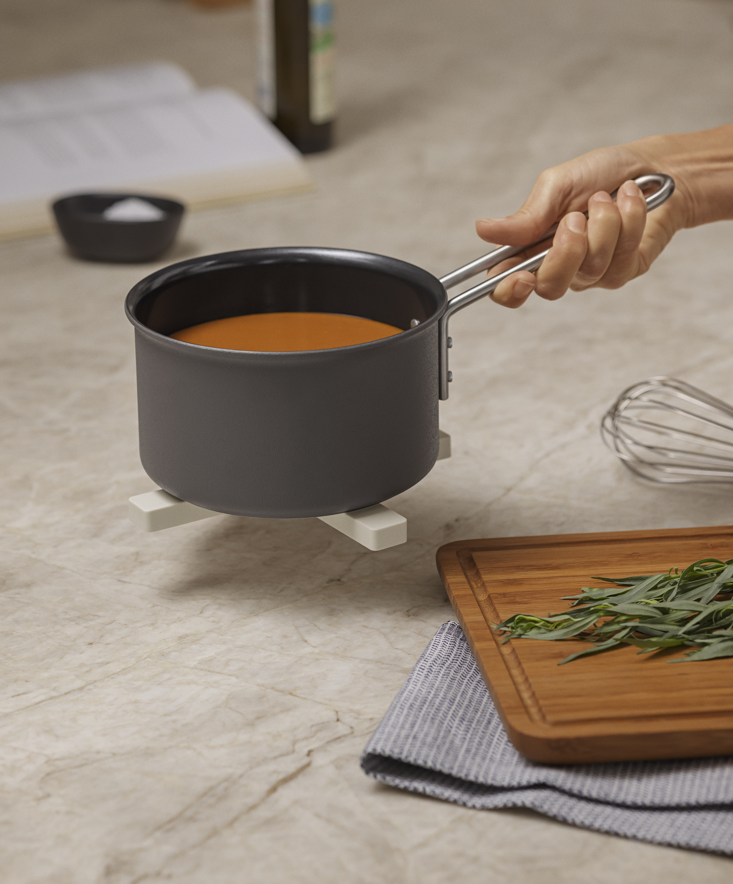 Magnetic trivet Coconut