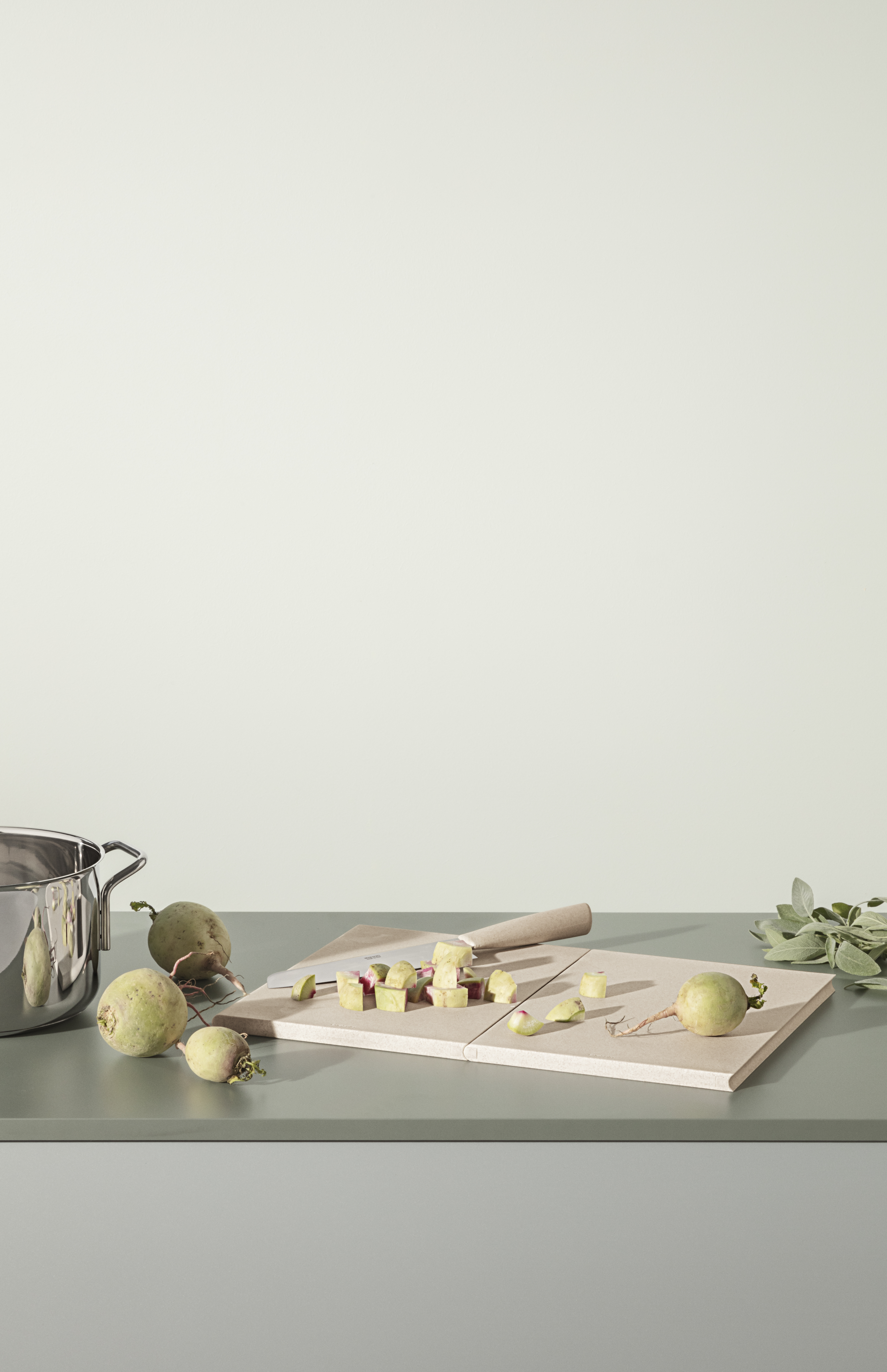 DoubleUp cutting board - Green tool