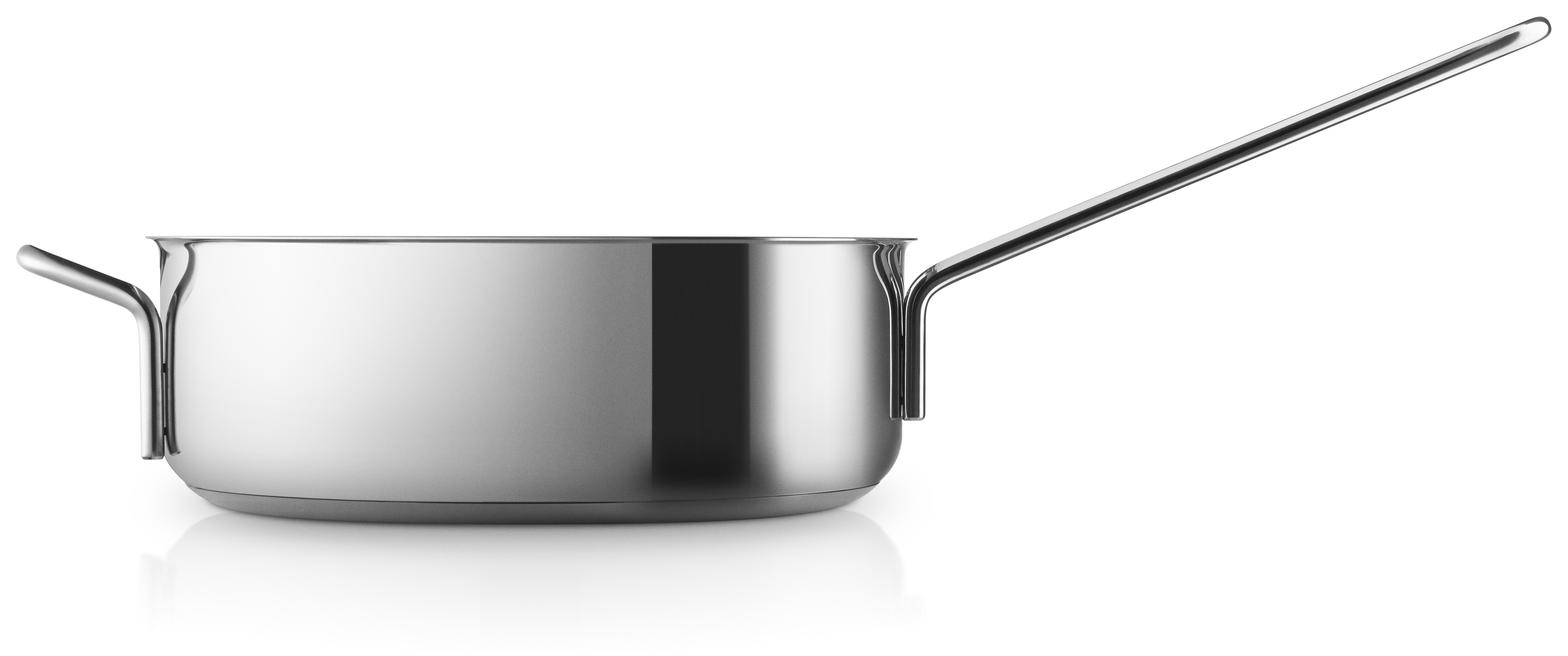 Stainless steel sautépanne - 24 cm