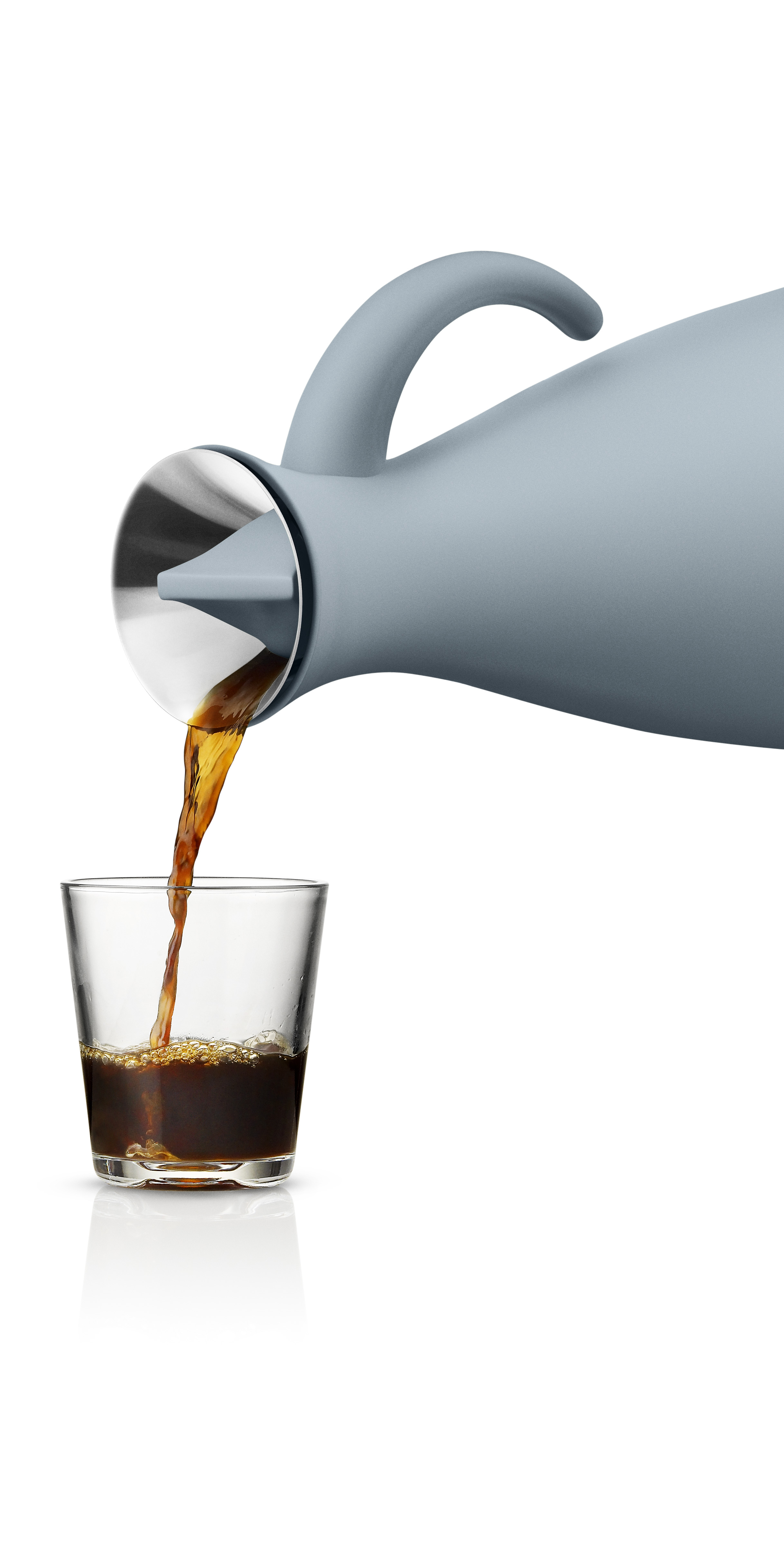 Vacuum jug - 1 liter - Smoke blue