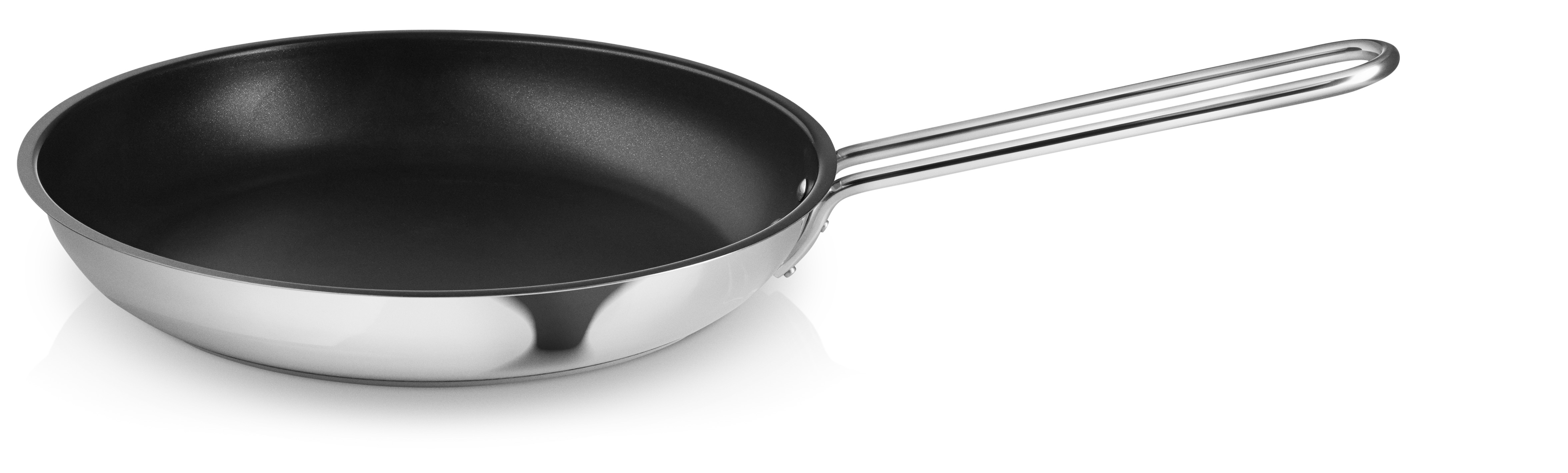 Stainless steel frying pan - 26 cm - Slip-Let®️ non-stick