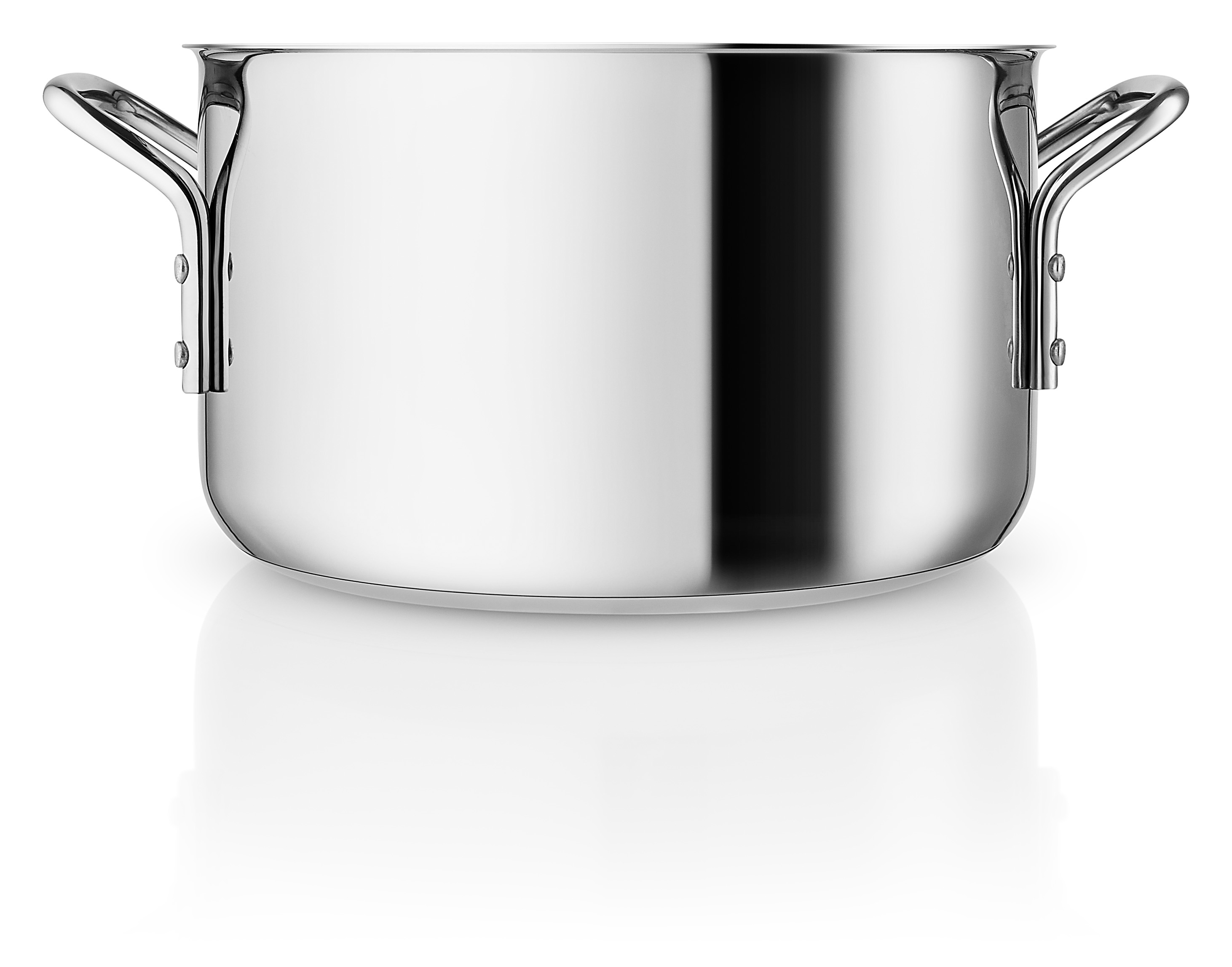 Stainless steel gryde - 3,6 liter - keramisk Slip-Let®