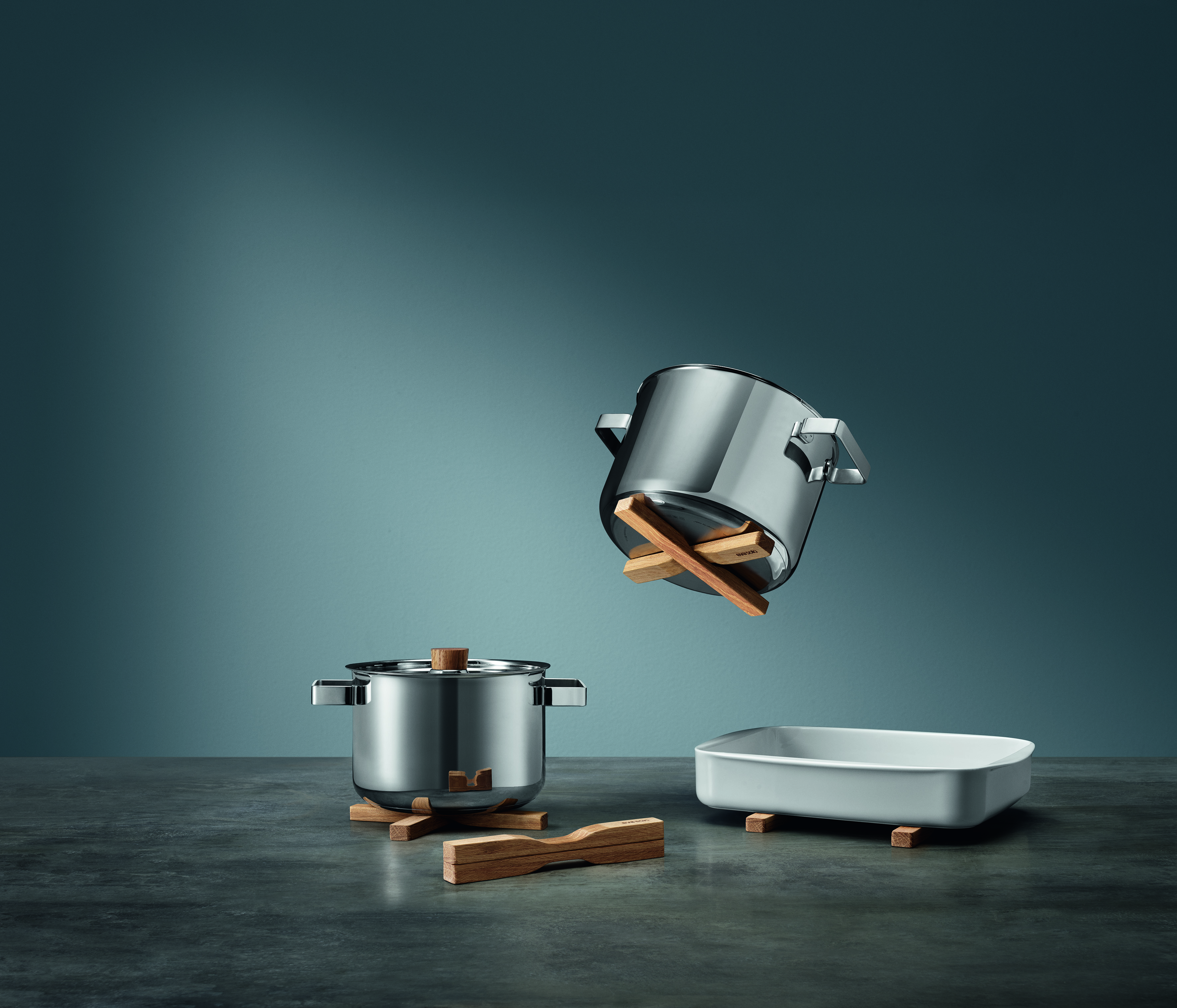 Magnetic trivet - Oak - Nordic kitchen