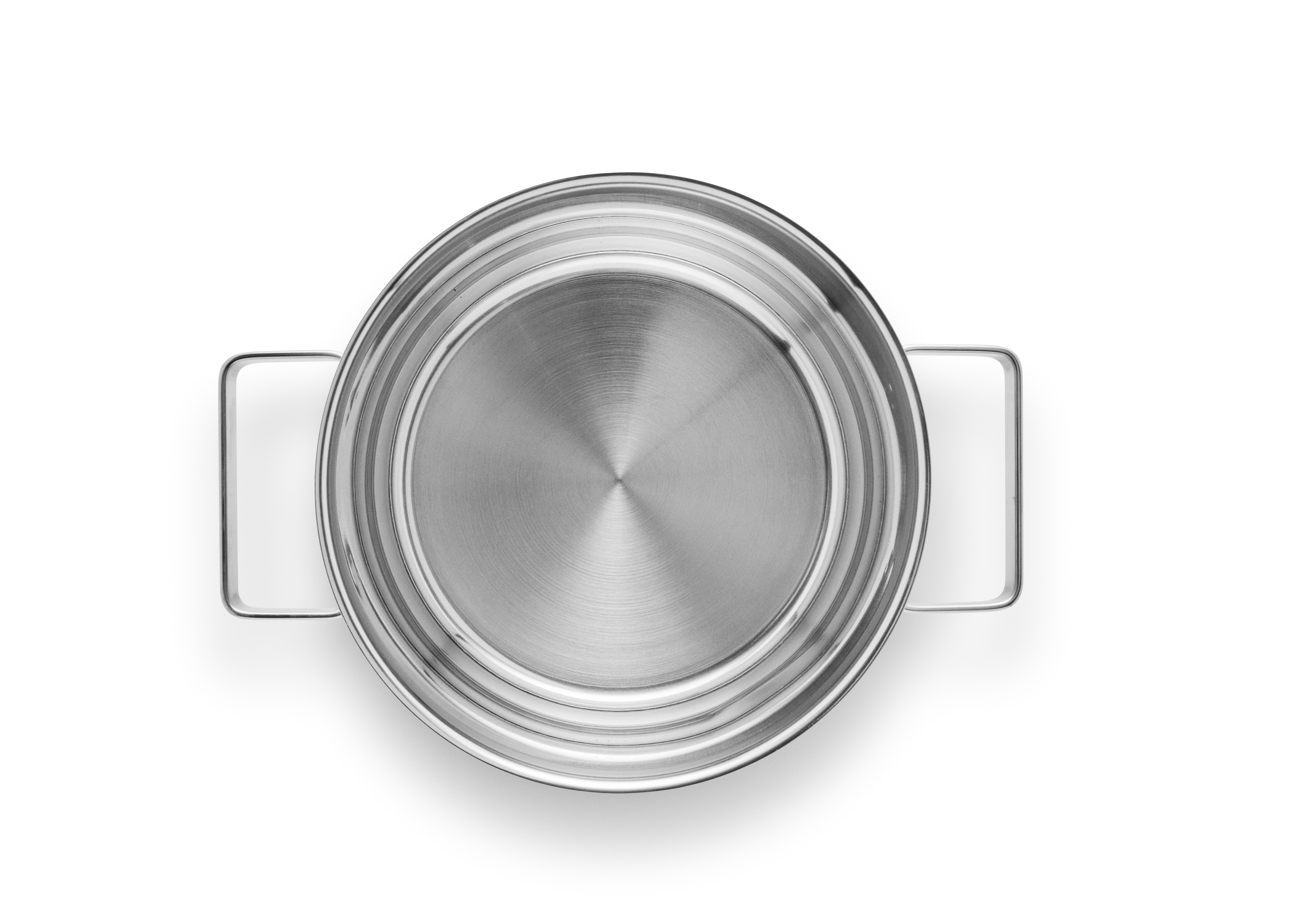 Stainless steel grydesæt - 3 dele